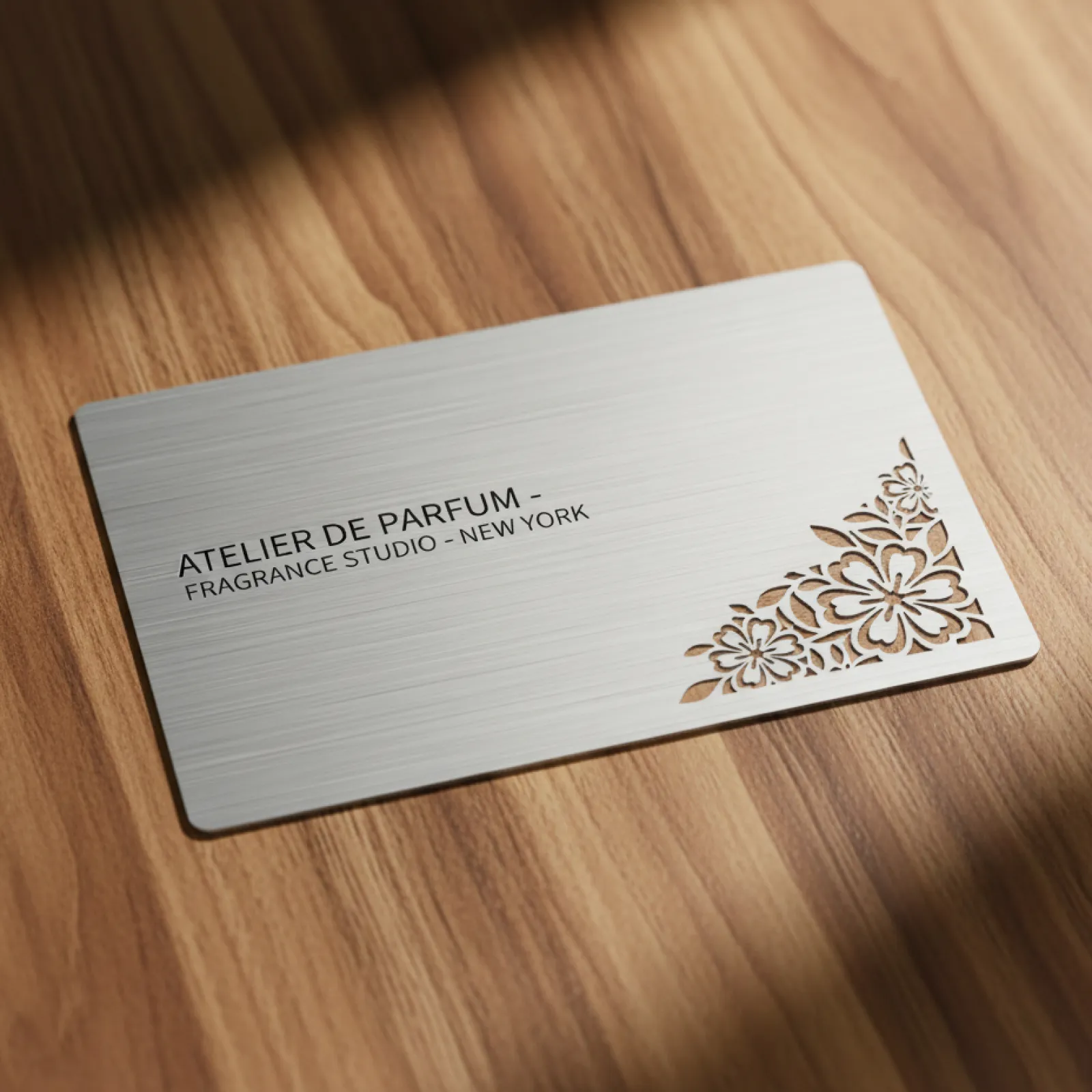 0.5 mm Stainless Steel Business Cards (15 pcs) - Image 2