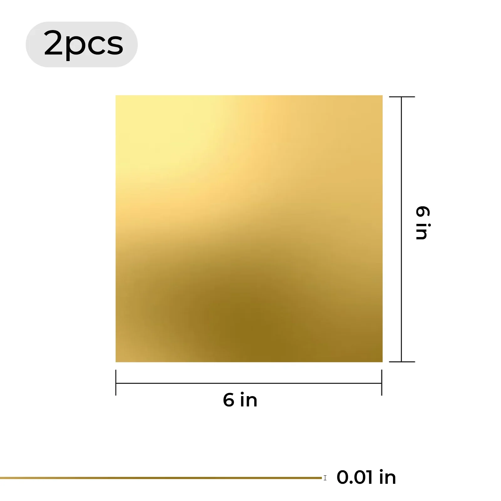 0,3mm Brass Sheet (2pcs) - Image 3