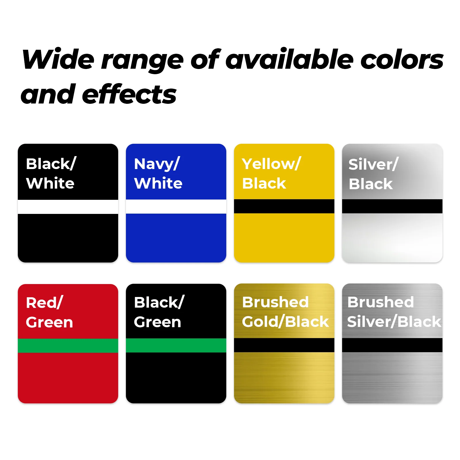 1,3mm Laser Engraving Two-Tone Plastic Sheet (5pcs) - Image 5