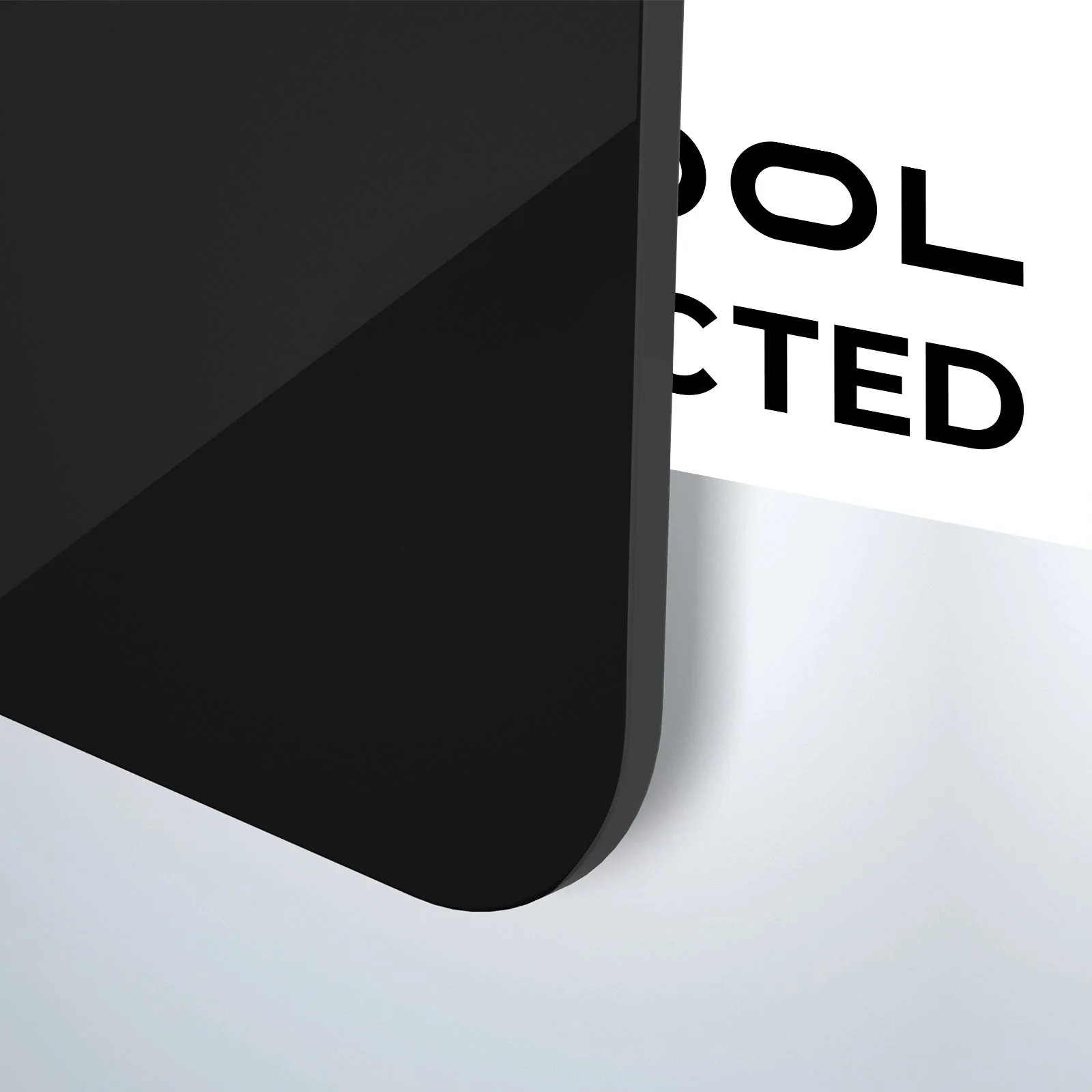 5mm Black Glossy Acrylic Sheet (2pcs) - Image 6