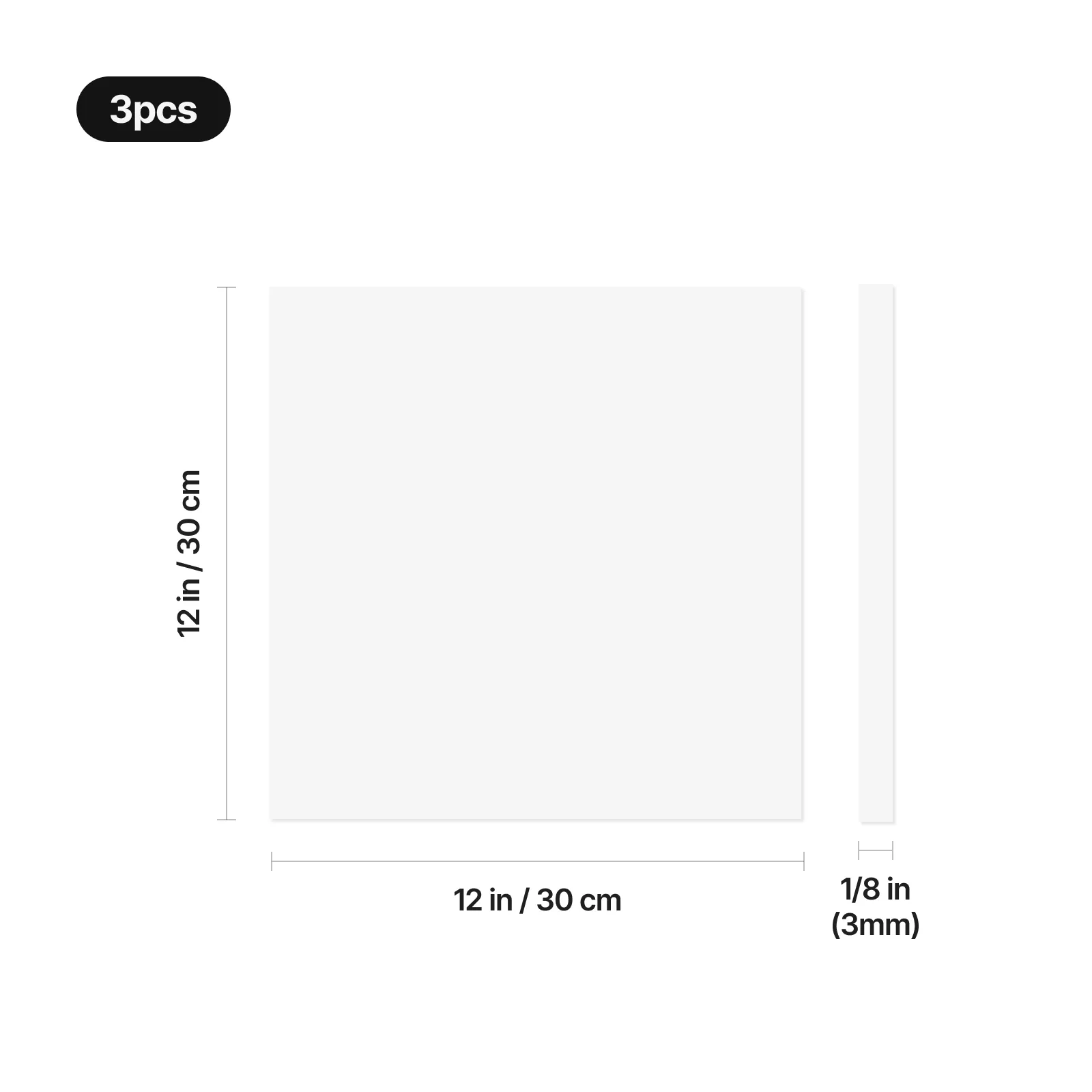 3.2 mm Acrylic Plexiglass Sheet for Infrared Laser Engraving (3 pcs) - Image 4