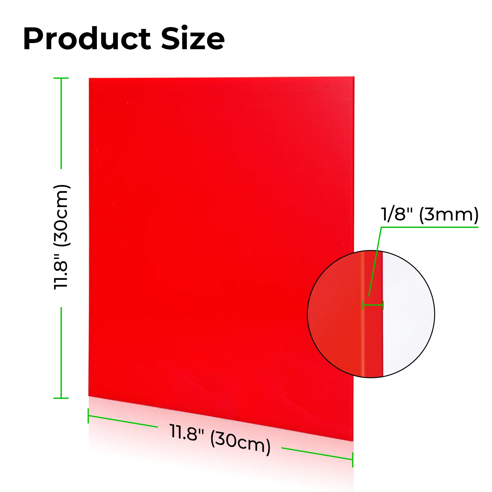 3mm Acrylic Sheets Trial Kit (10pcs) - Image 4