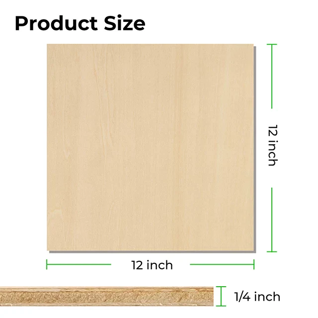 3mm Basswood Plywood (18pcs) - Image 3