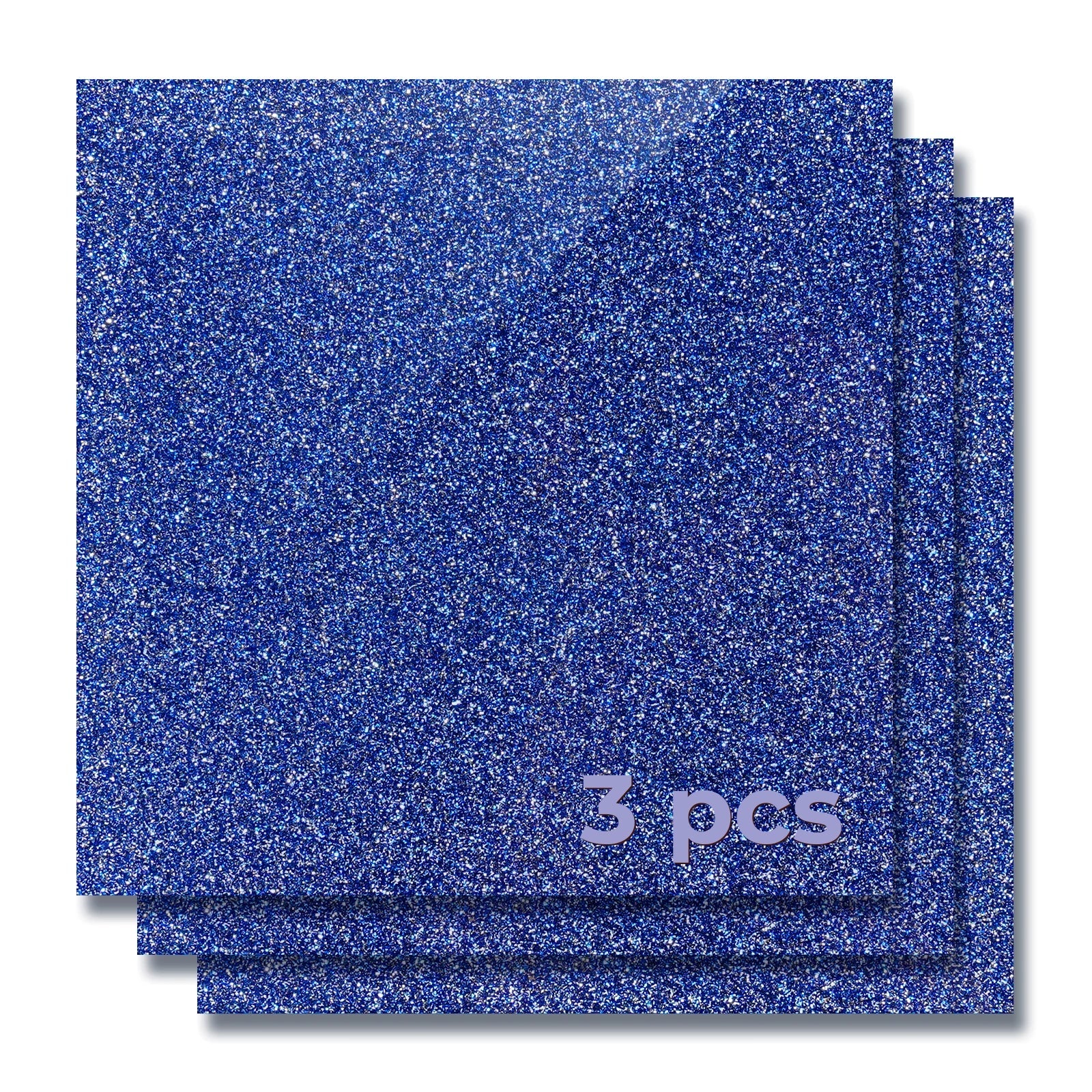 3mm Blue Glitter Opaque Glossy Acrylic Sheet (3pcs) - Image 3