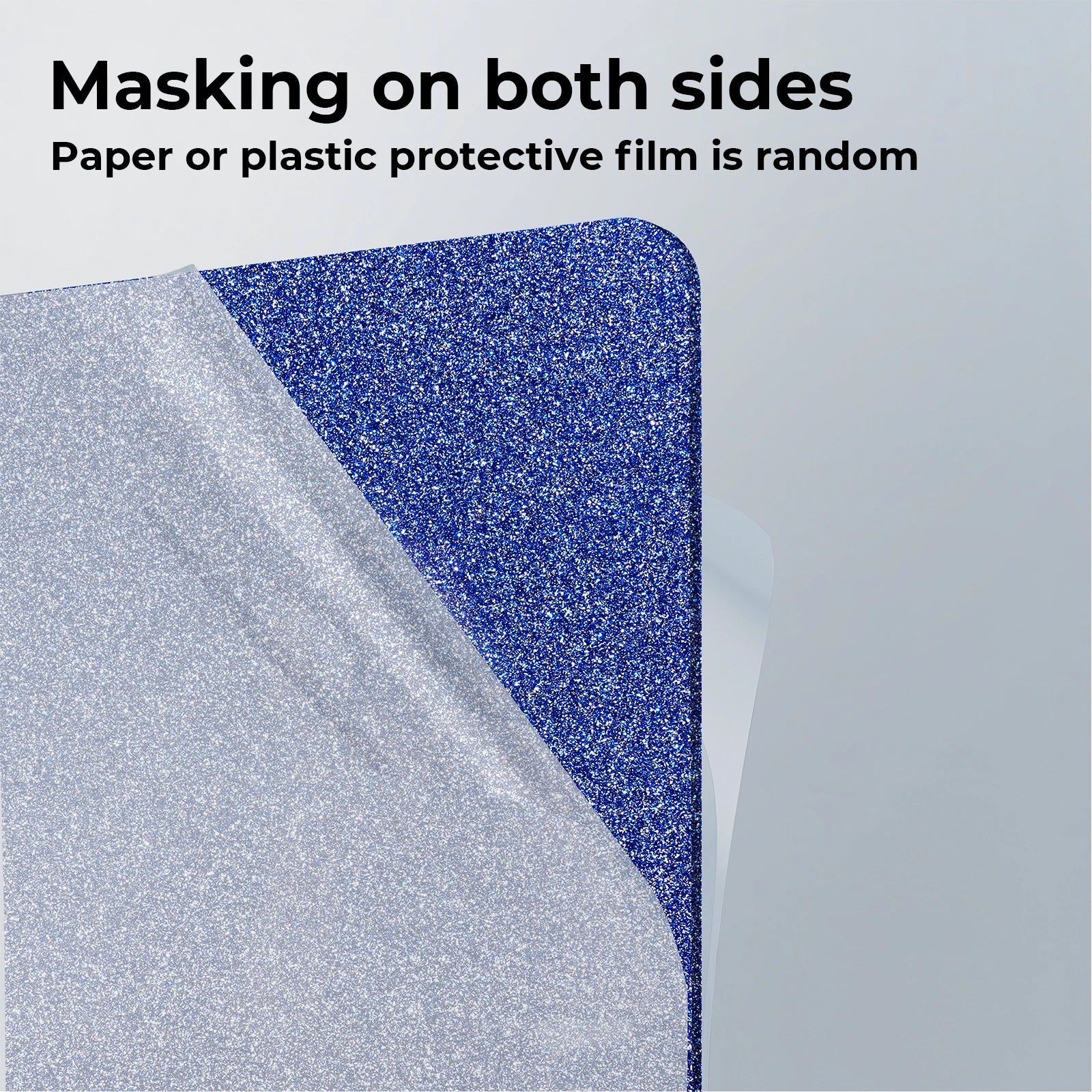 3mm Blue Glitter Opaque Glossy Acrylic Sheet (3pcs) - Image 5