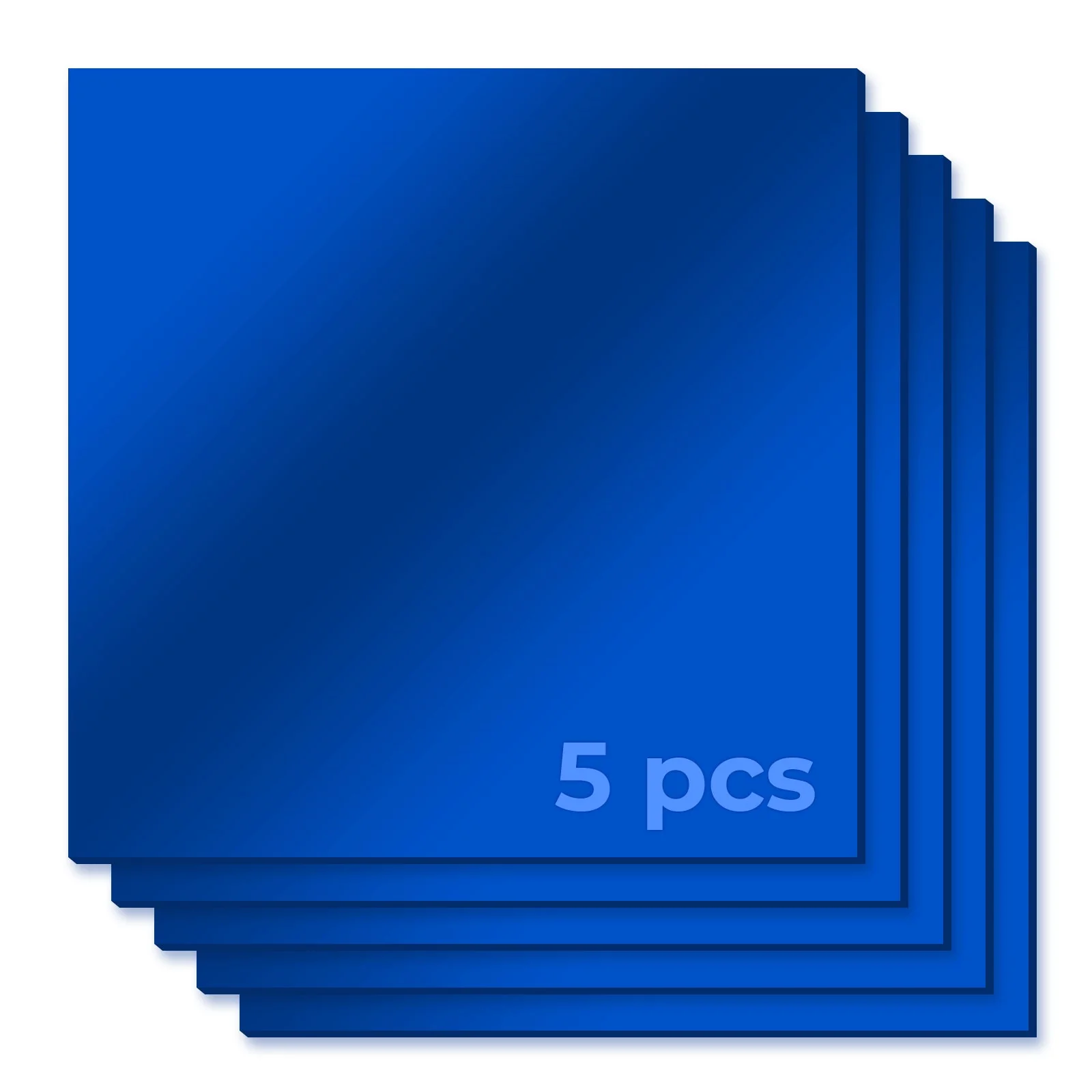 3mm Blue Mirror Acrylic Sheet (5pcs) - Image 3