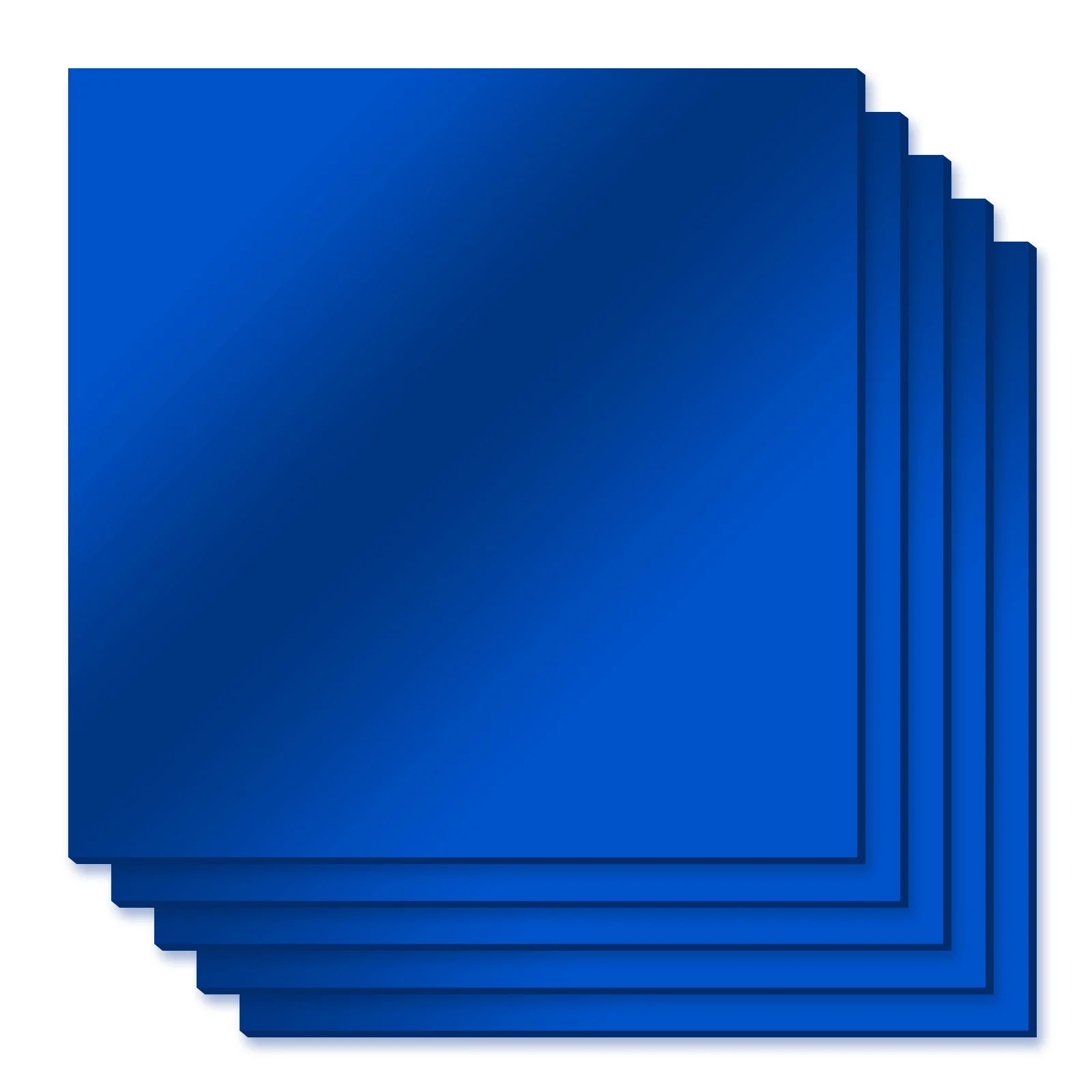 3mm Blue Mirror Acrylic Sheet (5pcs) - Image 4