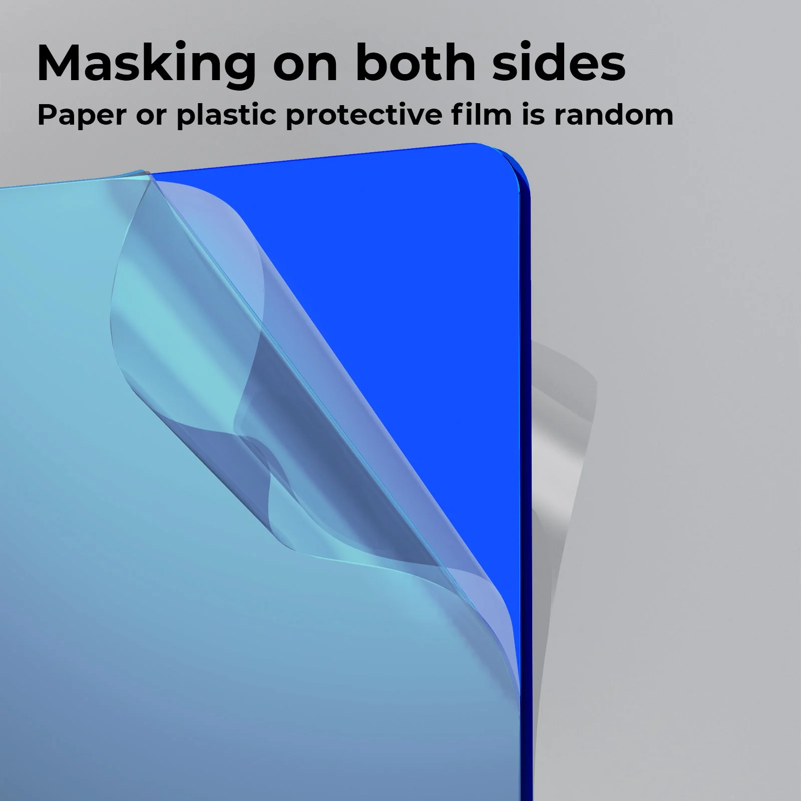 3mm Blue Mirror Acrylic Sheet (5pcs) - Image 5