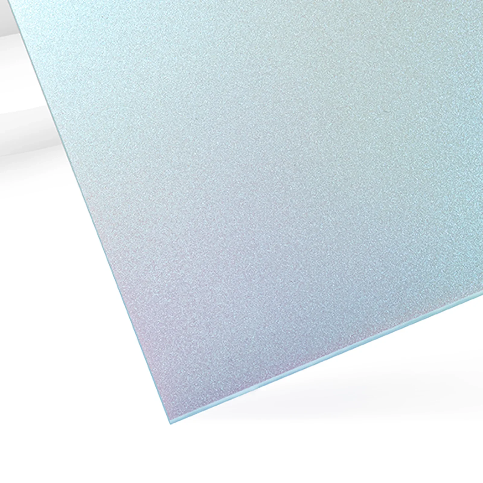 3mm Pearlescent Glitter Pale Blue Acrylic Sheet Plexiglass (3pcs)
