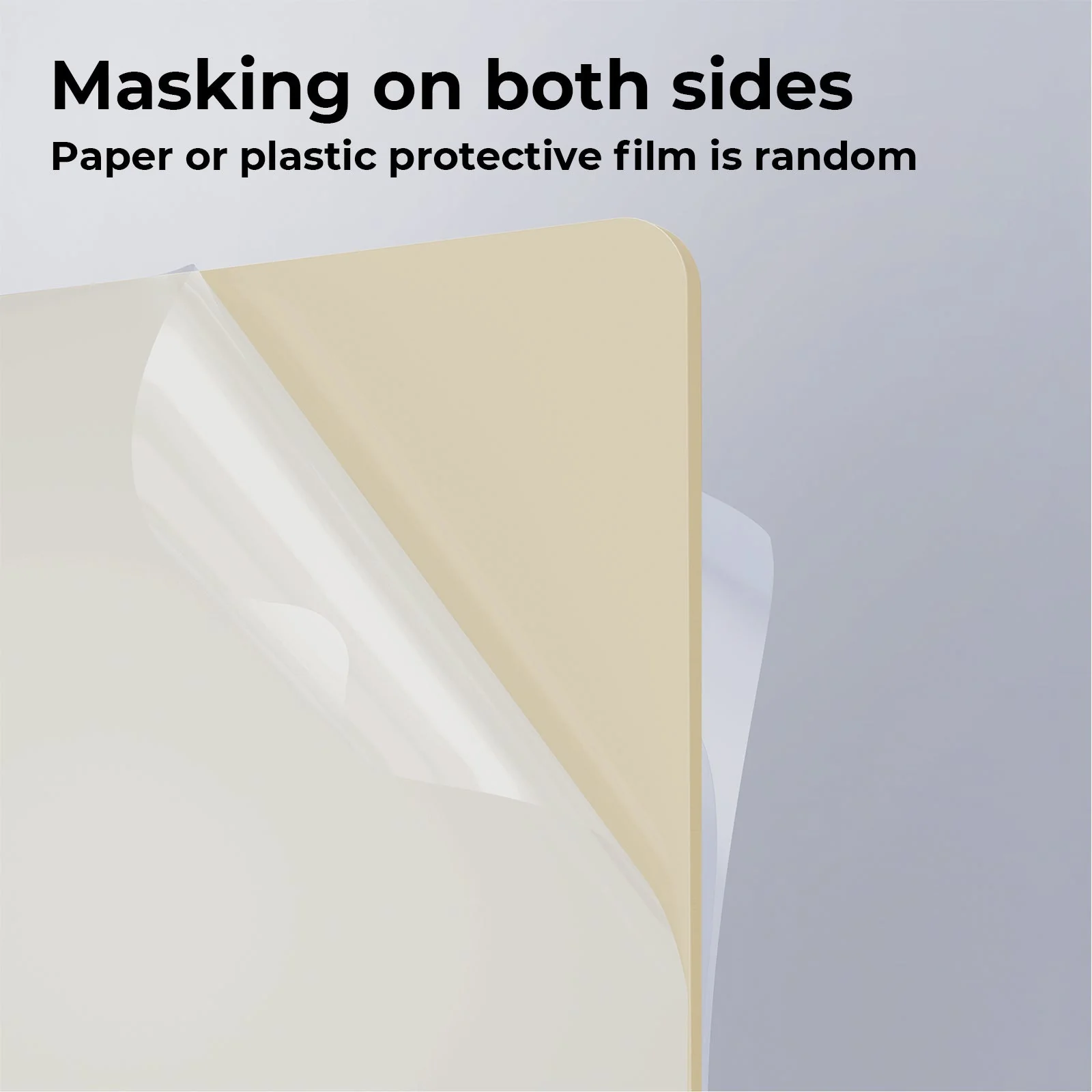 3mm Pastel Champagne Yellow Acrylic Sheet Plexiglass (3pcs) - Image 4