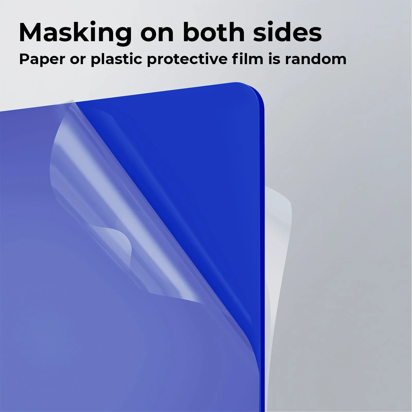 3mm Deep Blue Opaque Glossy Acrylic Sheet Plexiglass (3pcs) - Image 5