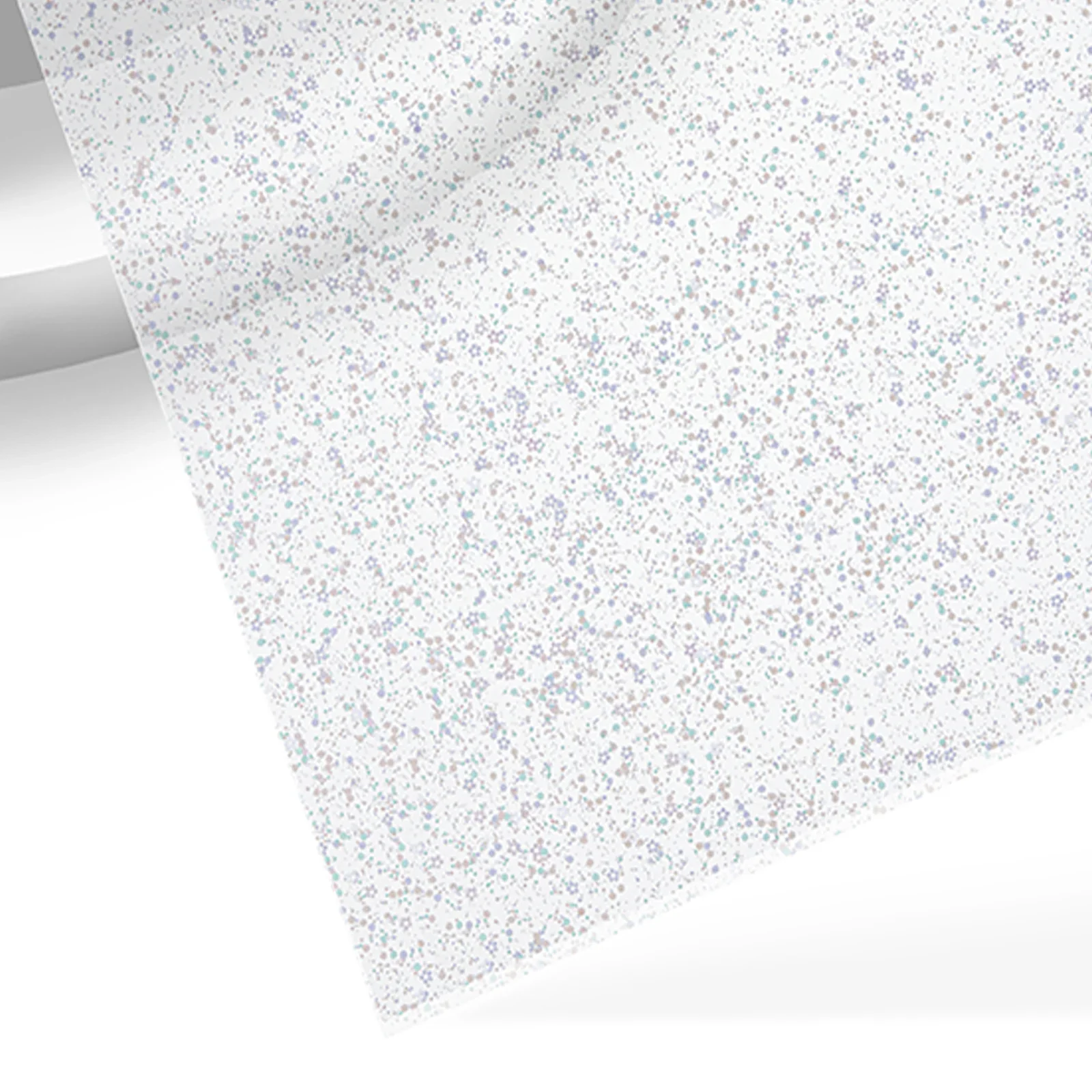 3mm Flowers Purple Green Glitter Dots Acrylic Sheet Plexiglass (3pcs) - Image 3