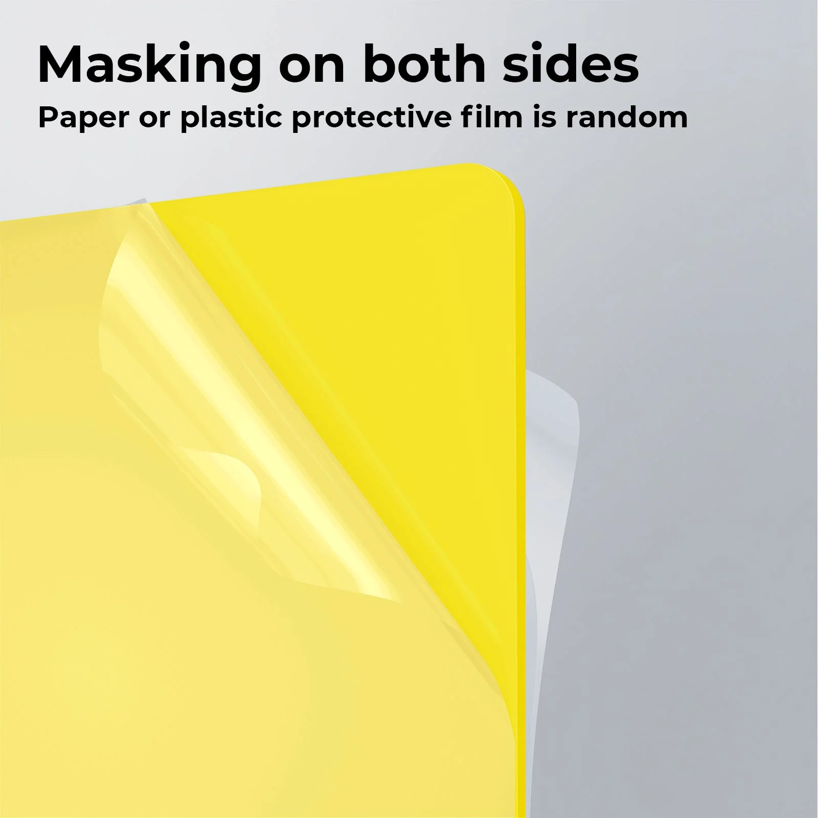 3mm Fluorescent Yellow Translucent Glossy Acrylic Sheet Plexiglass for Diode Laser Cutting (3pcs) - Image 6