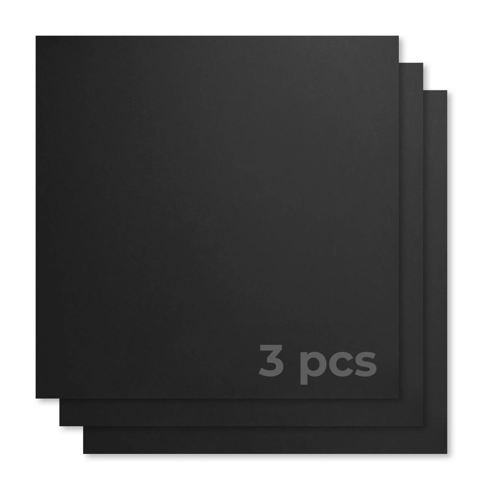 3mm Frosted Black Acrylic Plexiglass (3pcs) - Image 2