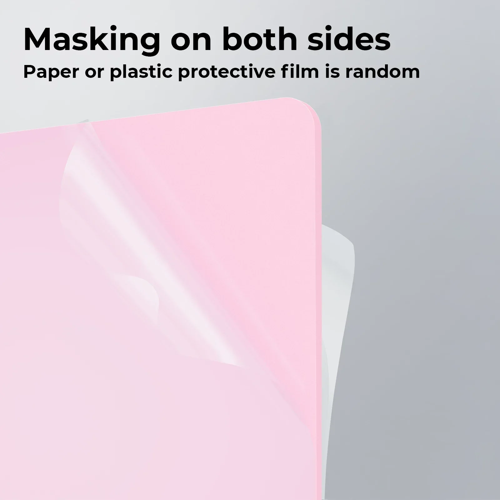 3mm Frosted Pink Acrylic Sheet Plexiglass (3pcs) - Image 5