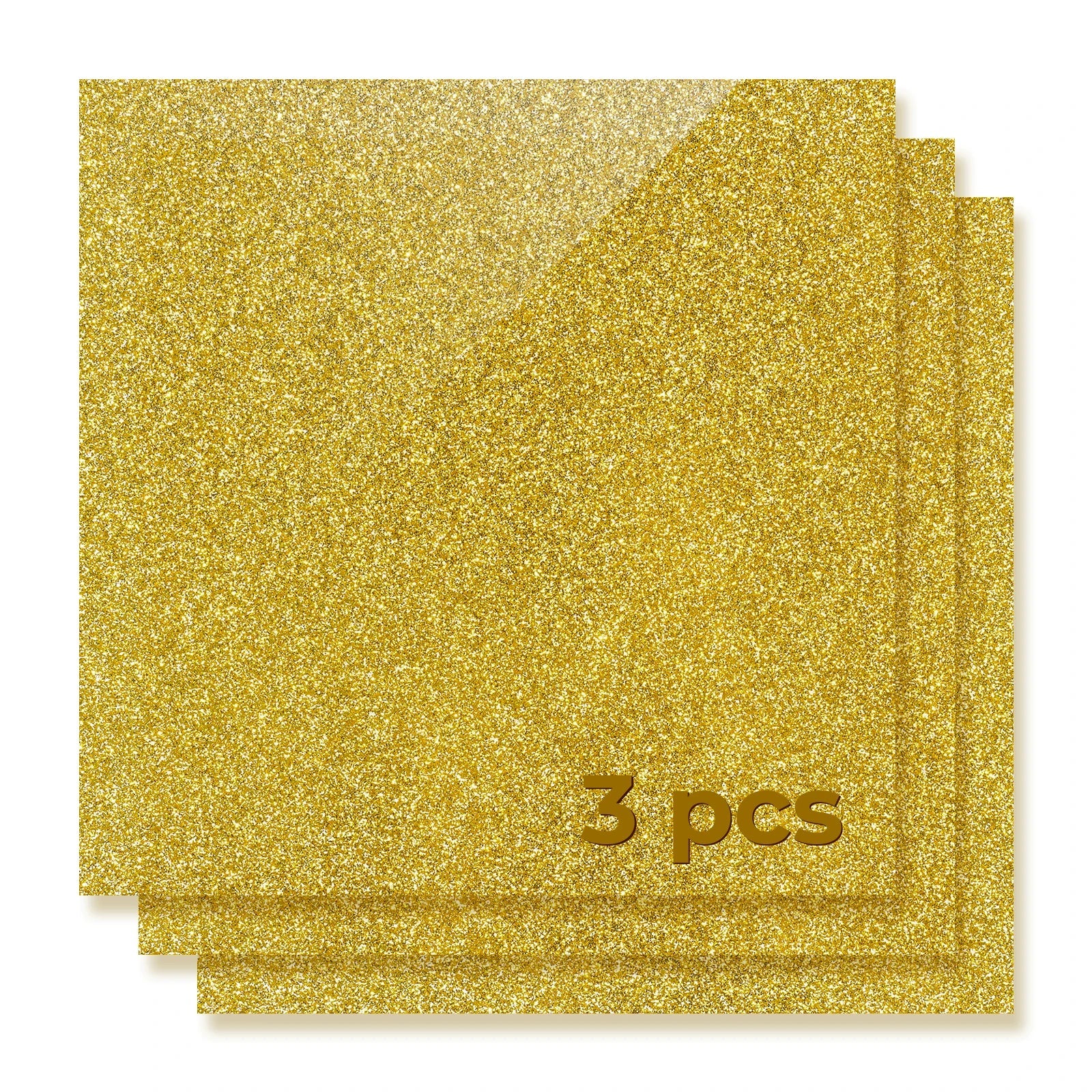 3mm Gold Glitter Opaque Glossy Acrylic Sheet Plexiglass (3pcs) - Image 4