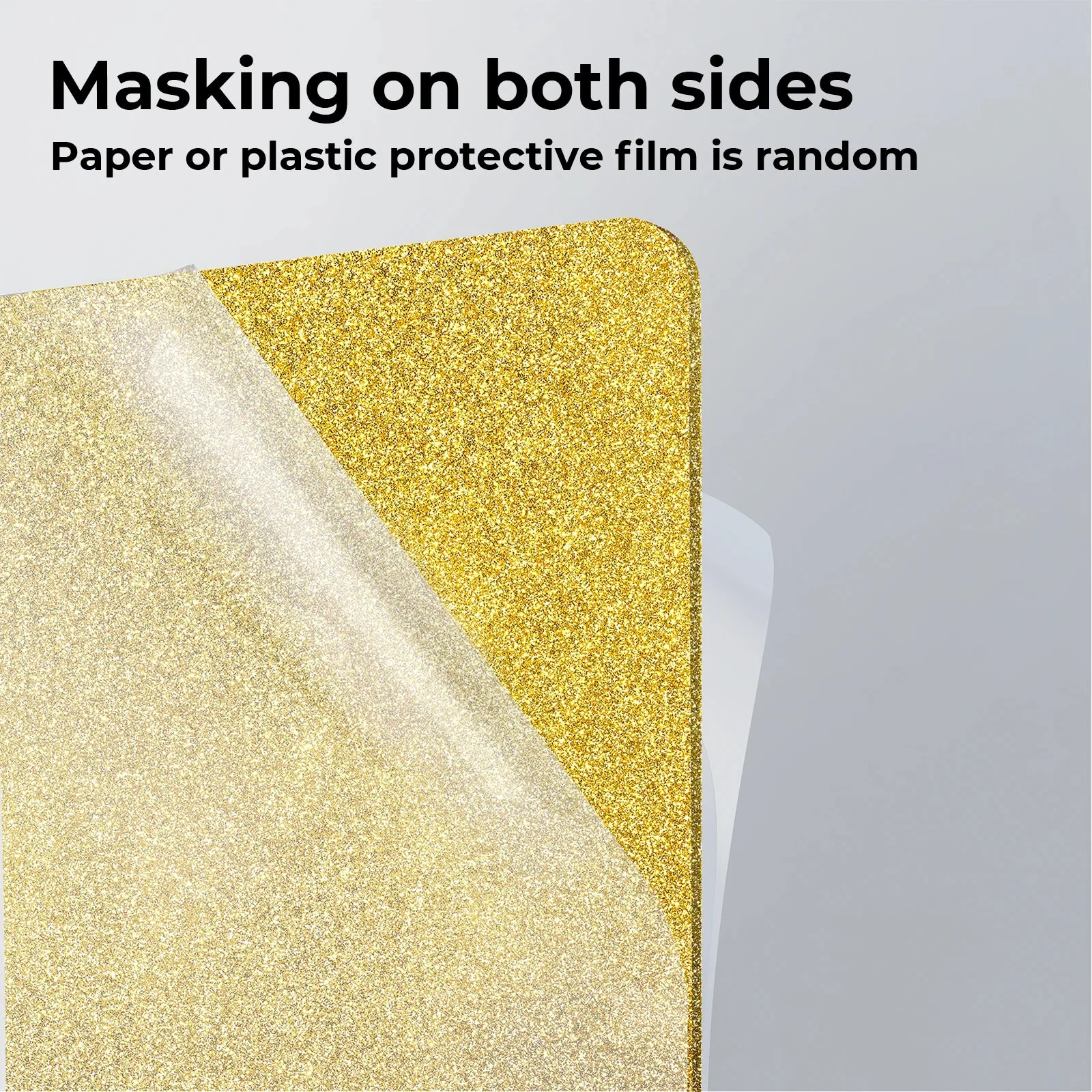 3mm Gold Glitter Opaque Glossy Acrylic Sheet Plexiglass (3pcs) - Image 5