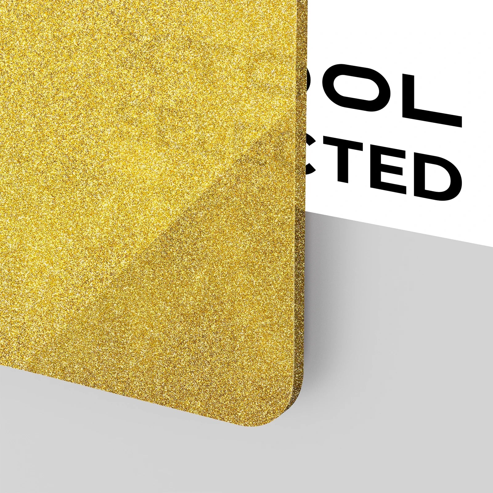 3mm Gold Glitter Opaque Glossy Acrylic Sheet Plexiglass (3pcs) - Image 6