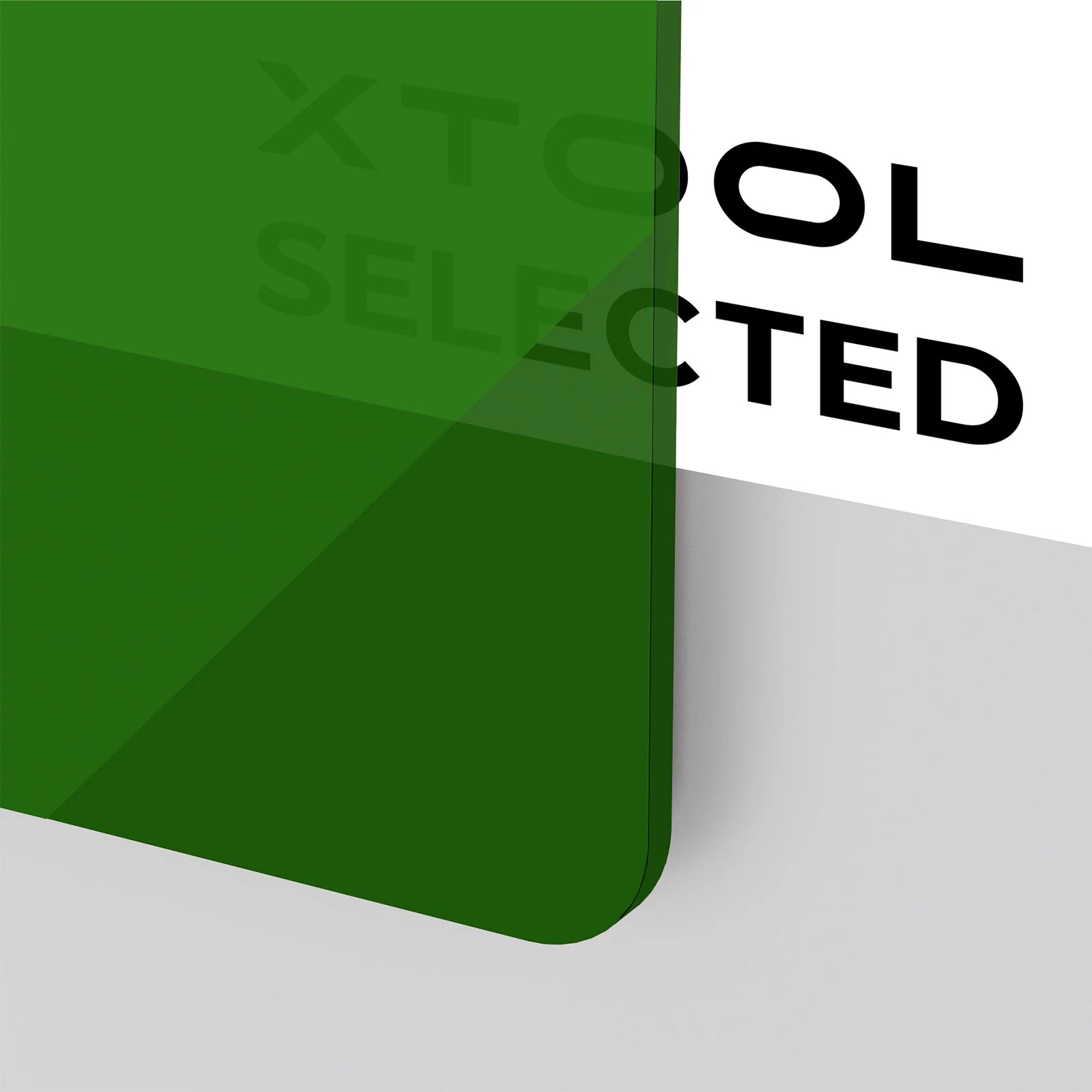 3mm Green Translucent Glossy Acrylic Sheet (3pcs) - Image 7