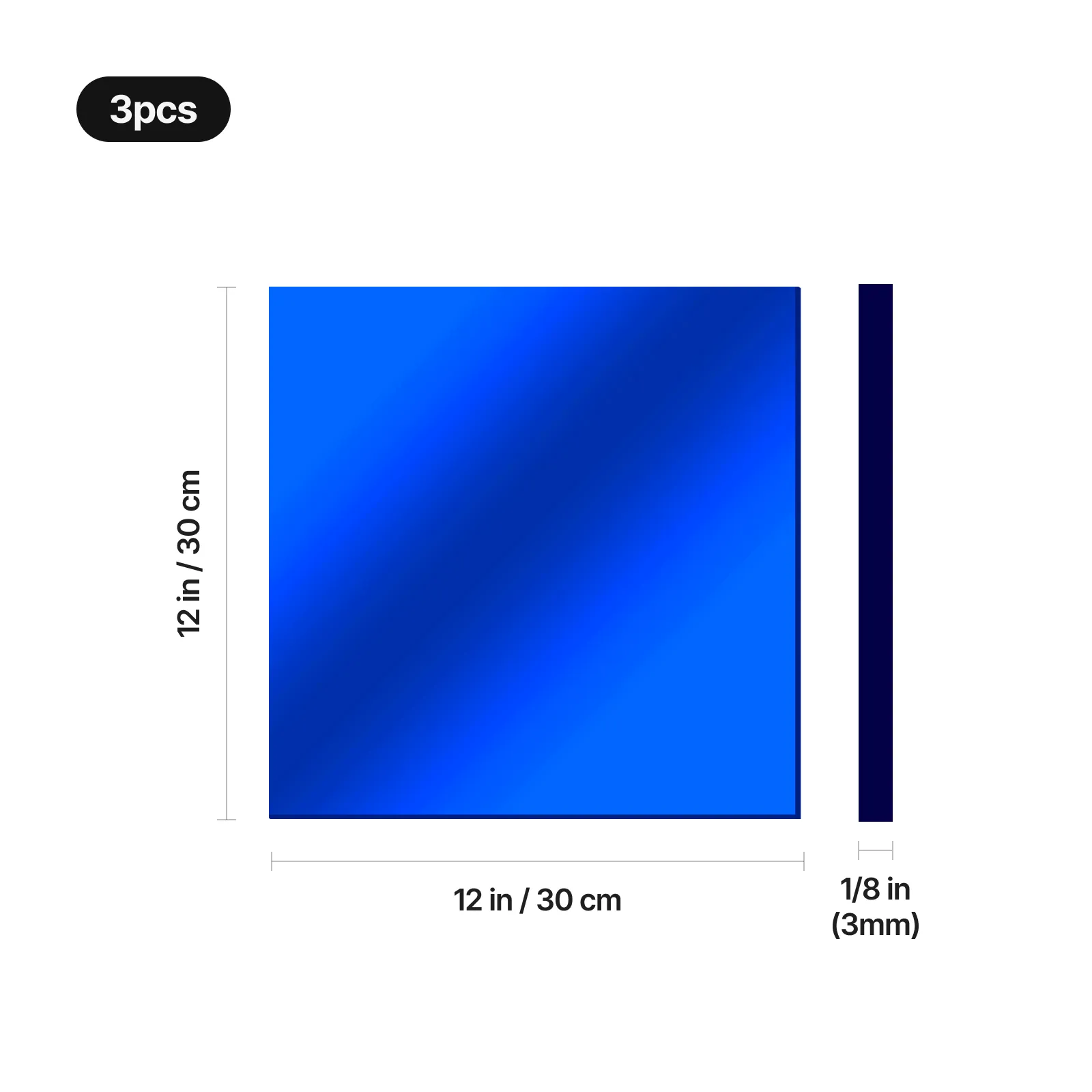 3.2 mm Mirror Acrylic Plexiglass Sheet - Image 17