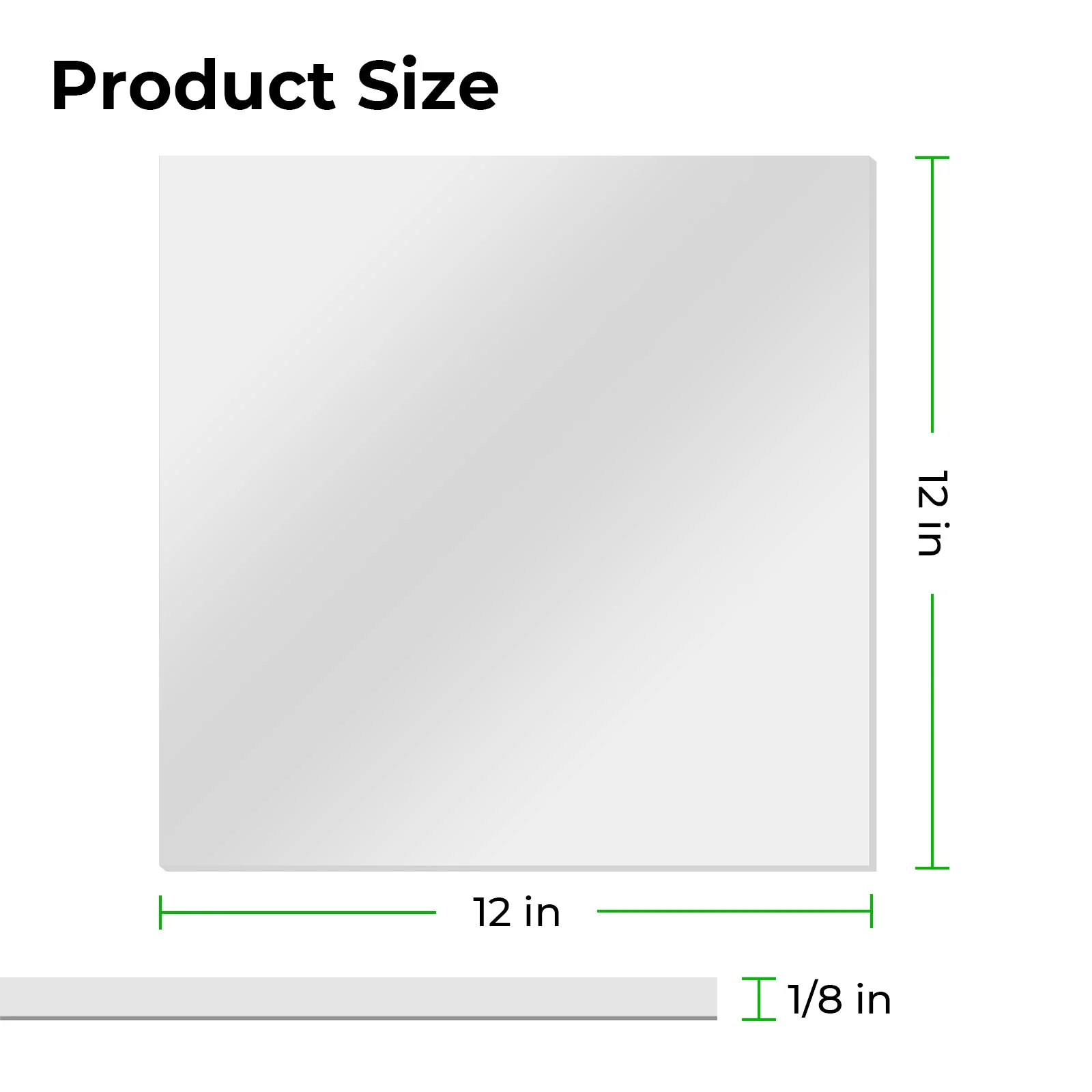 3.2 mm Mirror Acrylic Plexiglass Sheet - Image 19