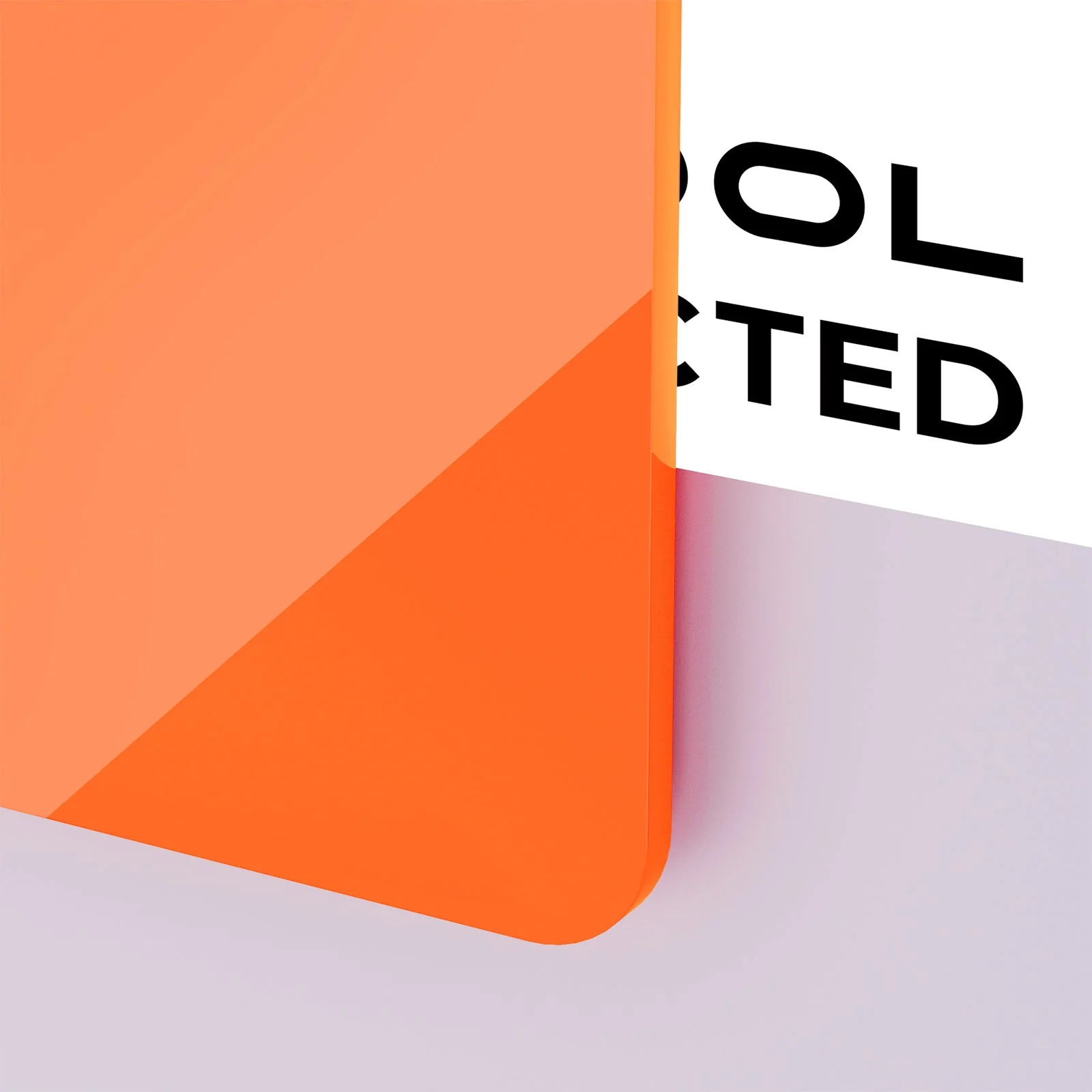 3mm Orange Opaque Glossy Acrylic Sheet(3pcs)-YAC024 - Image 6