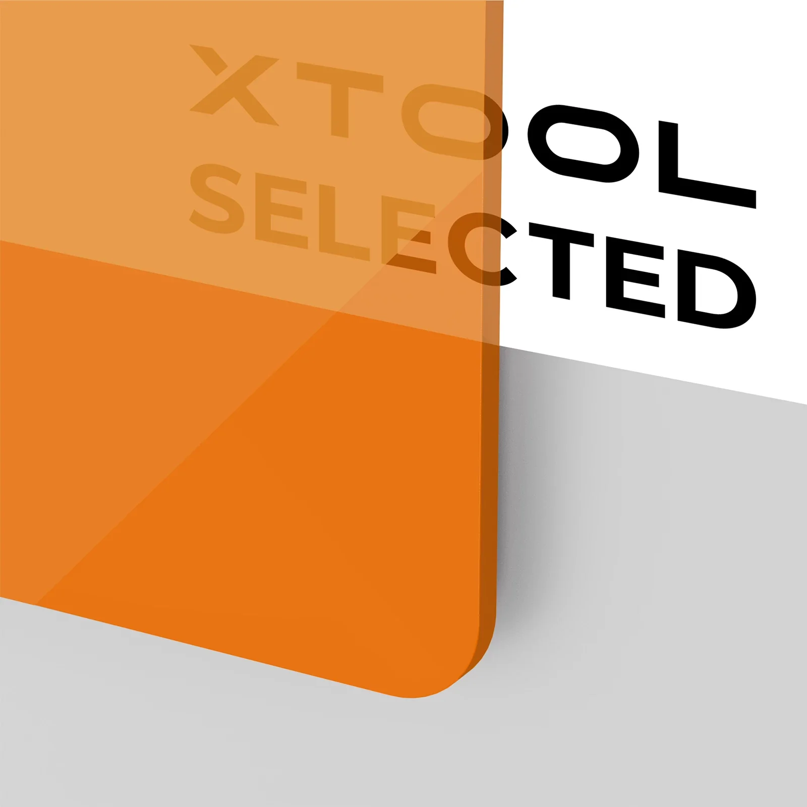 3mm Orange Translucent Glossy Acrylic Sheet (3pcs) - Image 6