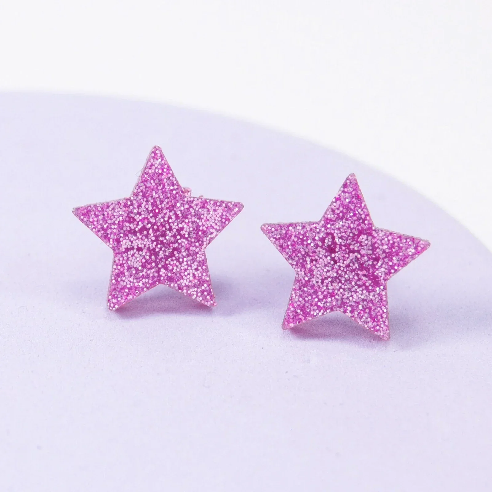 3mm Pink Glitter Opaque Glossy Acrylic Sheet Plexiglass (3pcs) - Image 2