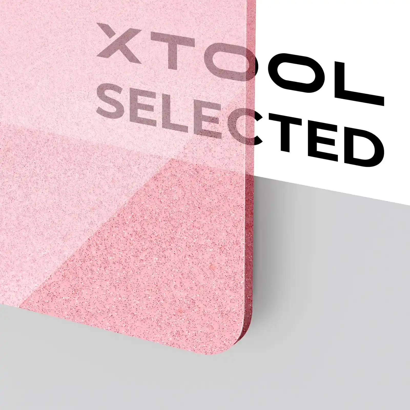 3mm Pink Glitter Translucent Glossy Acrylic Sheet (3pcs) - Image 3