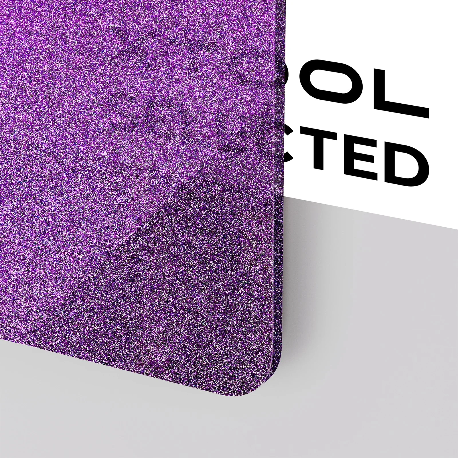 3mm Purple Glitter Opaque Glossy Acrylic Sheet (3pcs) - Image 4