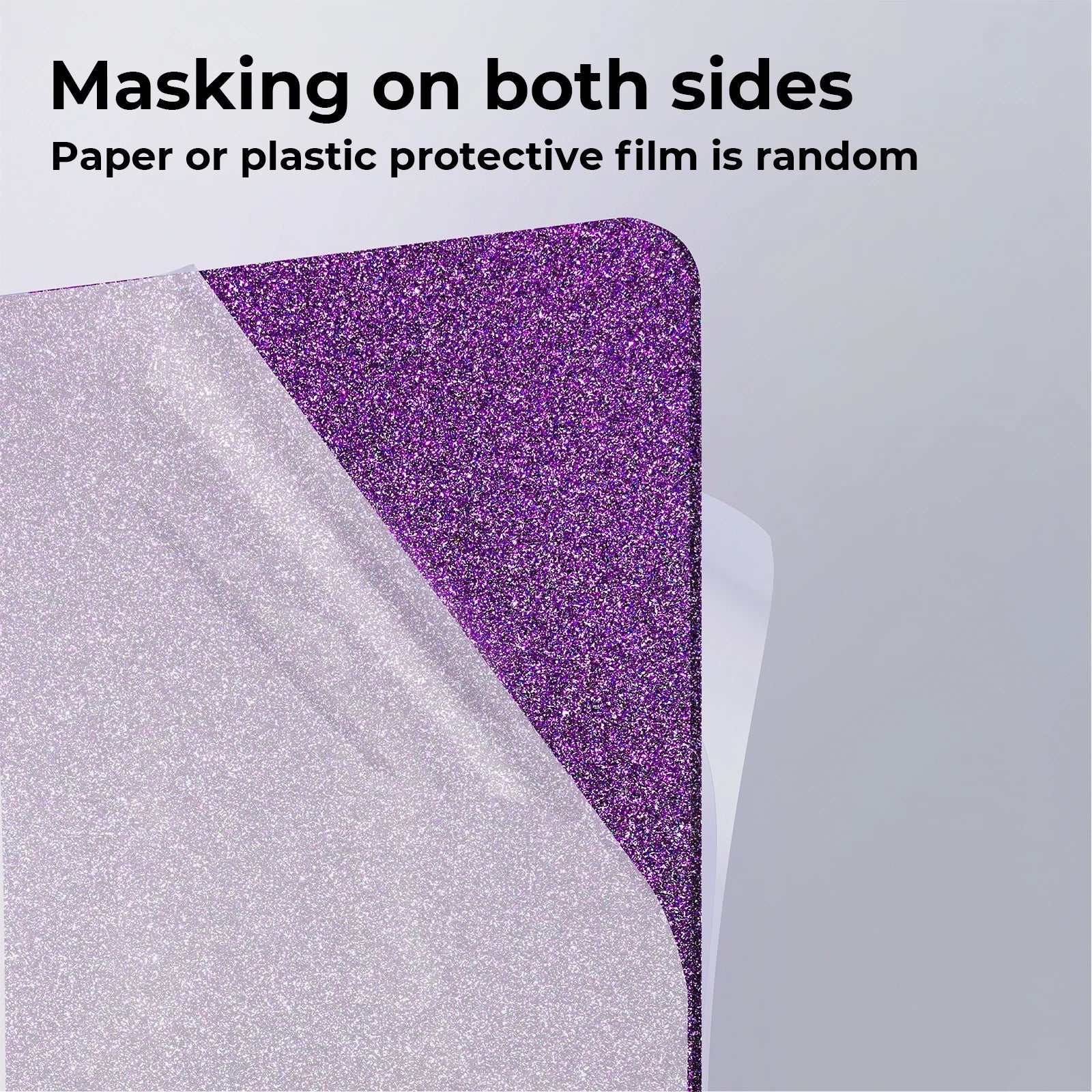 3mm Purple Glitter Opaque Glossy Acrylic Sheet (3pcs) - Image 5