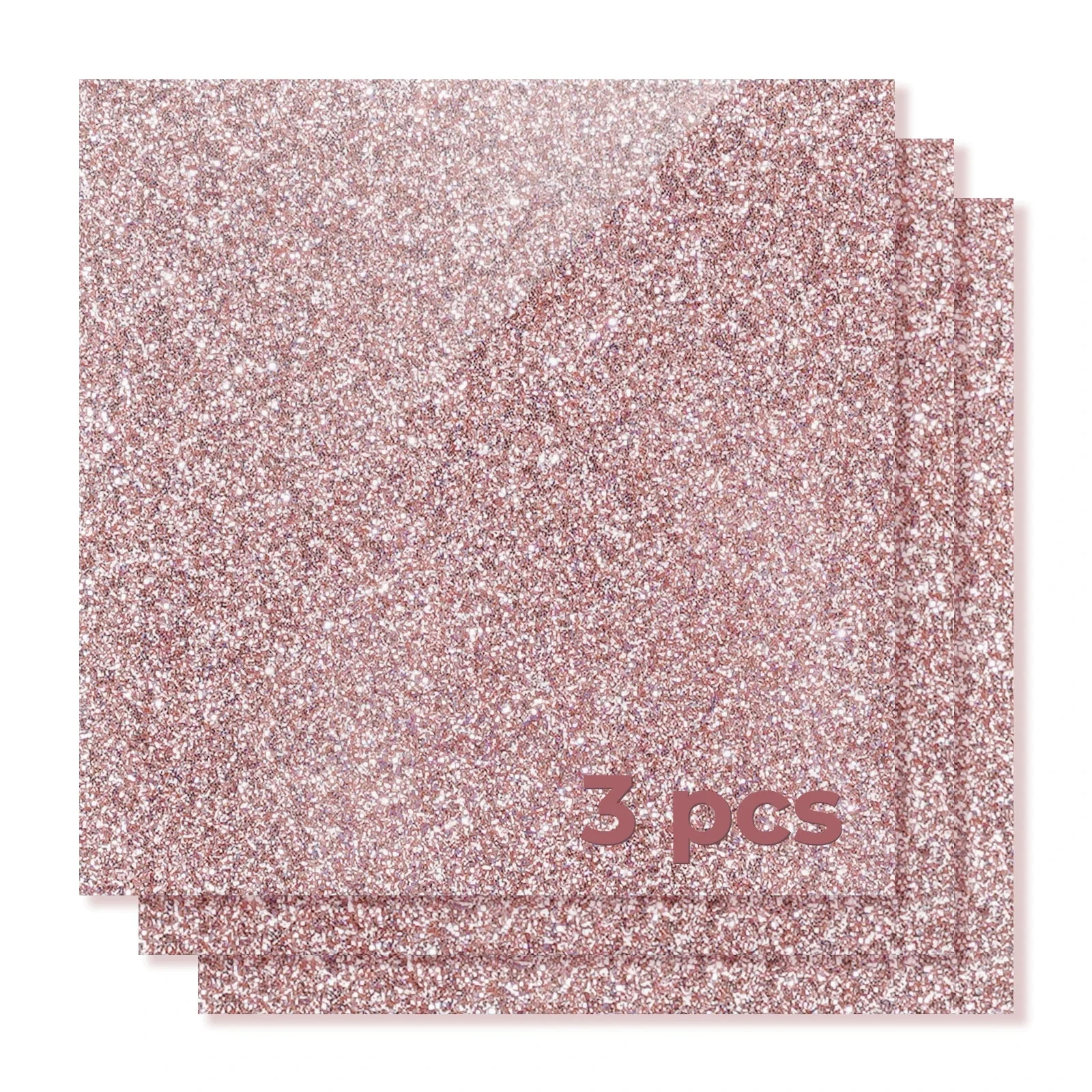 3mm Rose Gold Glitter Opaque Glossy Acrylic Sheet Plexiglass (3pcs) - Image 4
