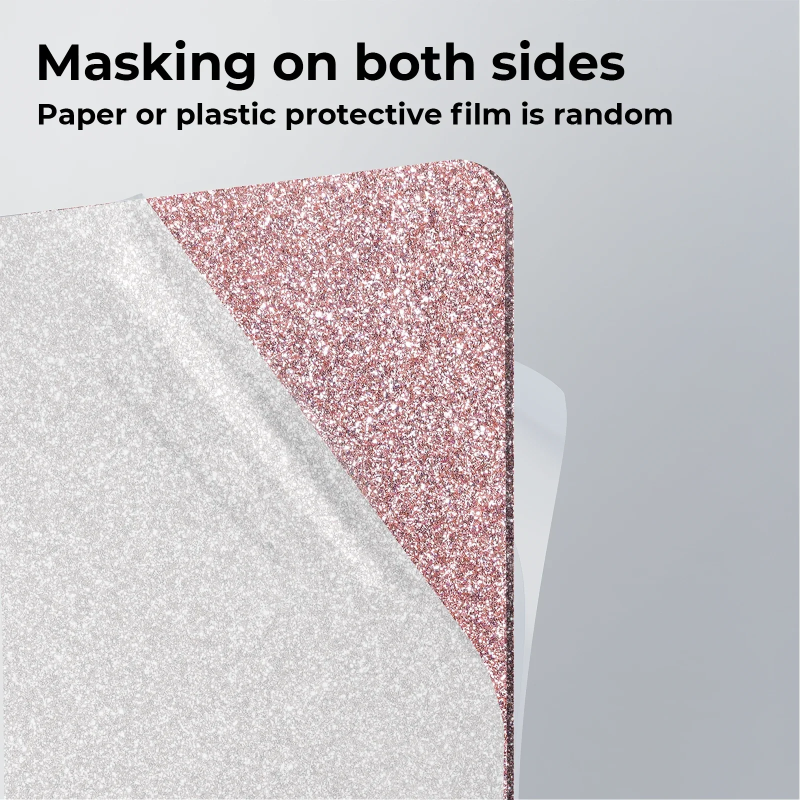 3mm Rose Gold Glitter Opaque Glossy Acrylic Sheet Plexiglass (3pcs) - Image 5