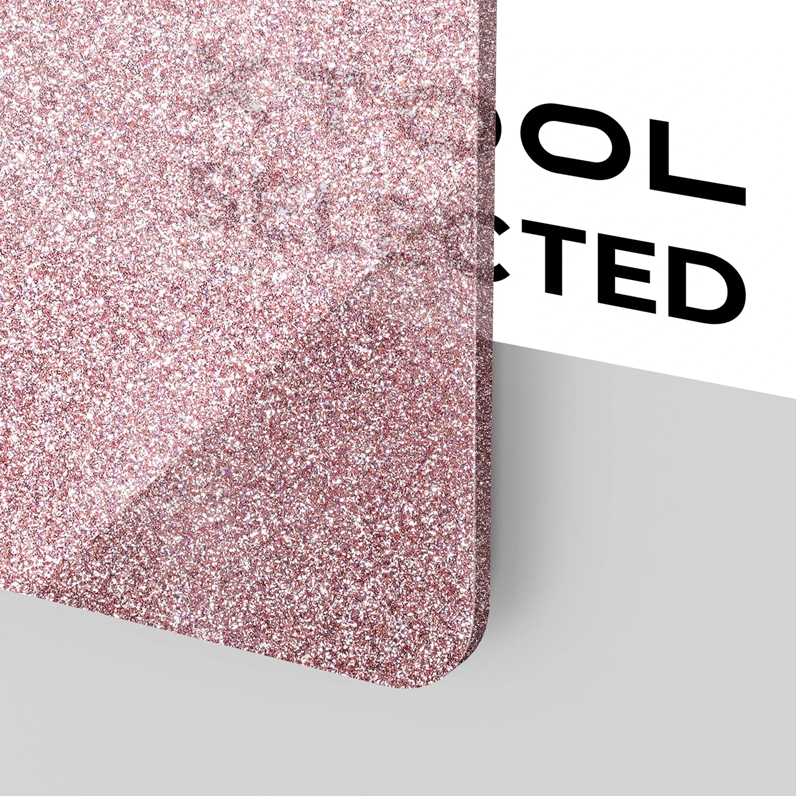 3mm Rose Gold Glitter Opaque Glossy Acrylic Sheet Plexiglass (3pcs) - Image 6