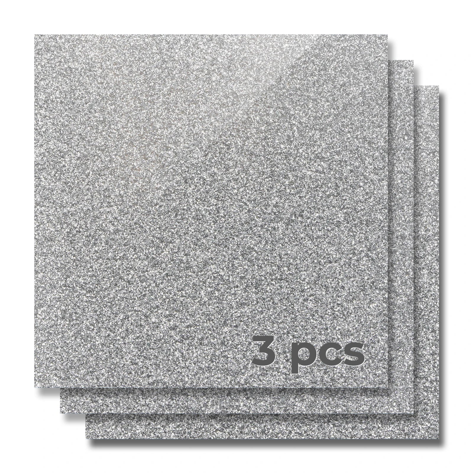 3mm Silver Glitter Opaque Glossy Acrylic Sheet Plexiglass (3pcs) - Image 3