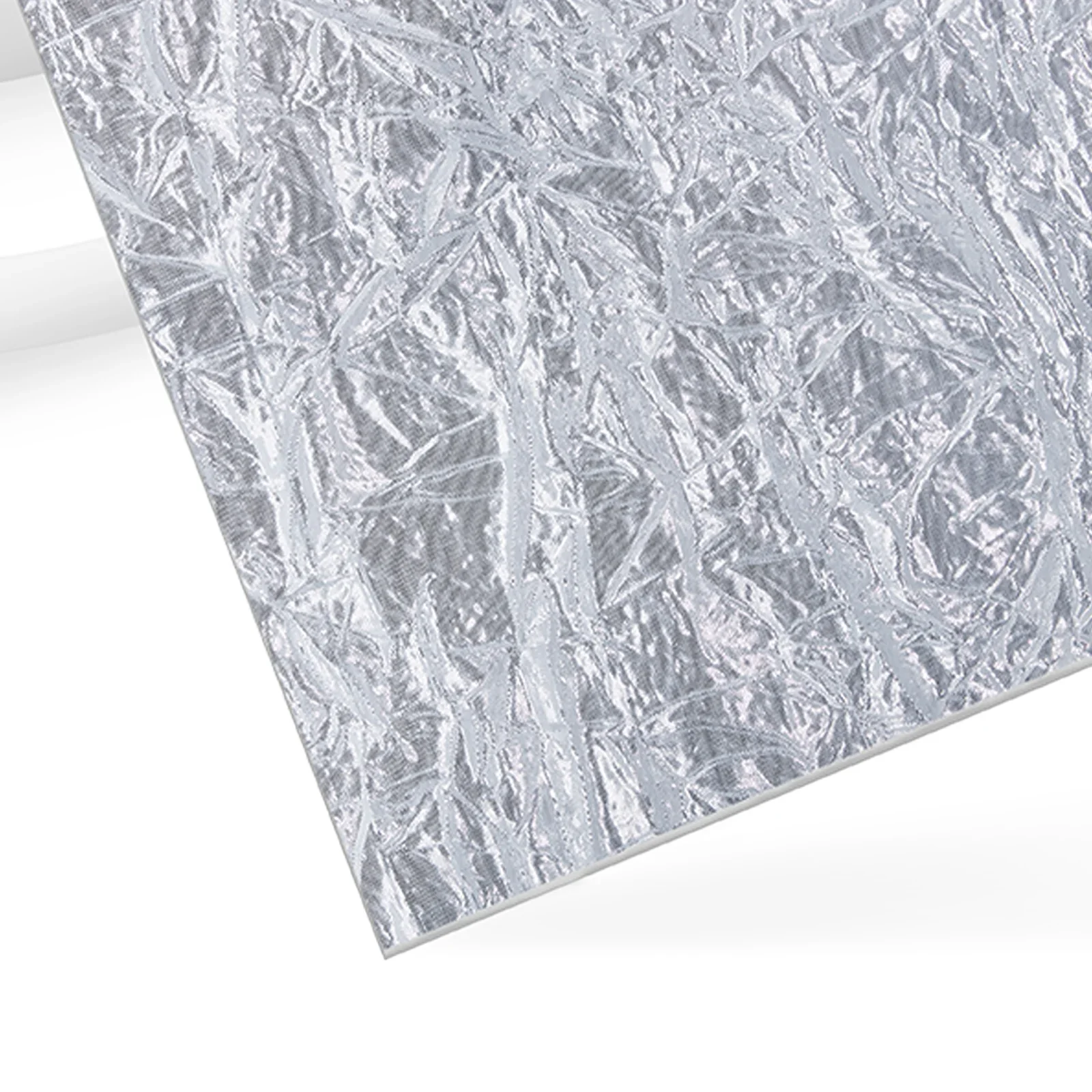 3 mm Silver Metallic Mesh Acrylic Sheet Plexiglass (3pcs)