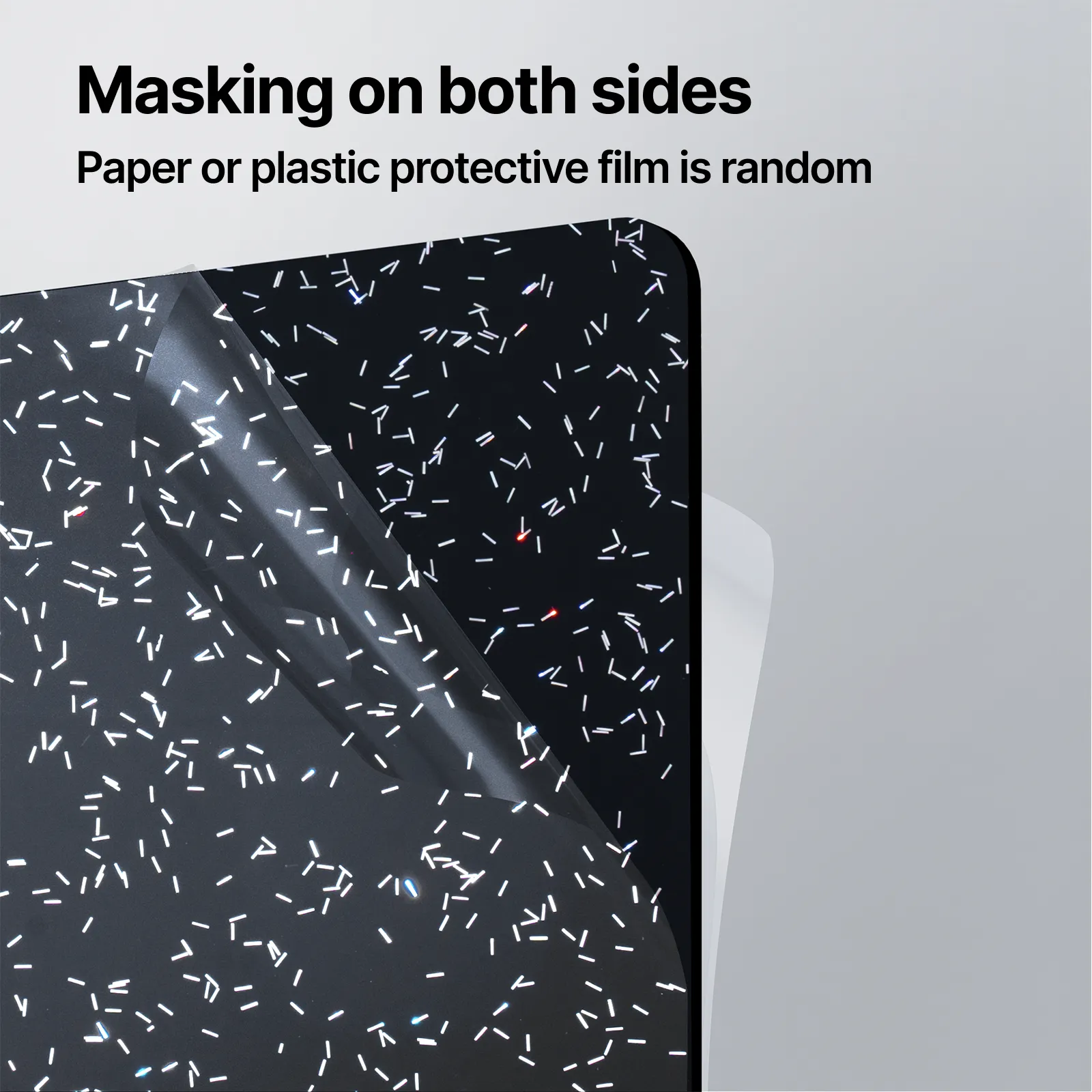 3.2 mm Sprinkles Glitter Black Acrylic Sheets (3 pcs) - Image 4