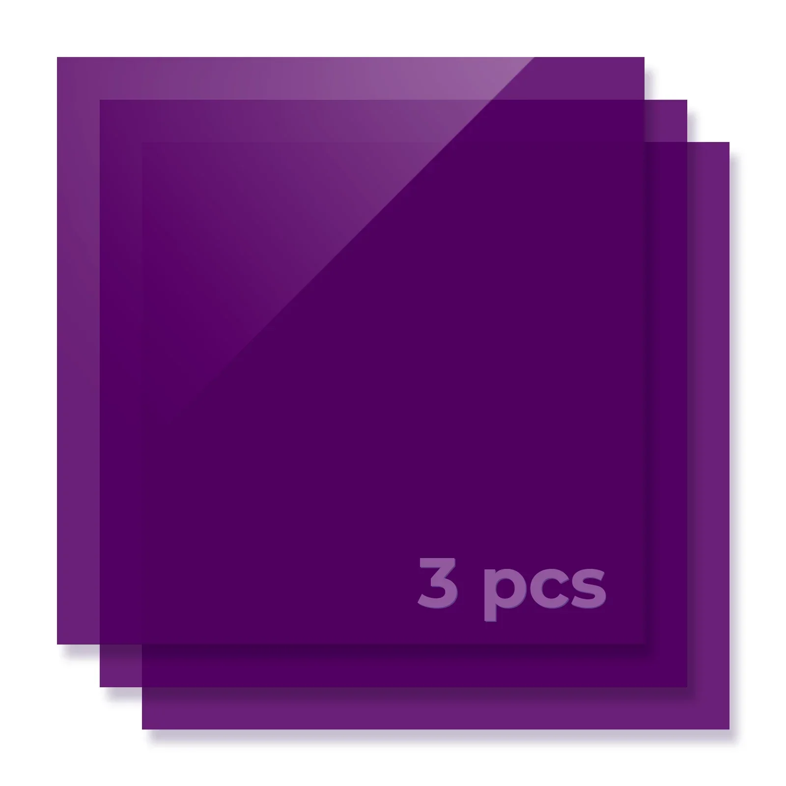 3 mm Translucent Glossy Acrylic Plexiglass Sheet (3 pcs) - Image 38