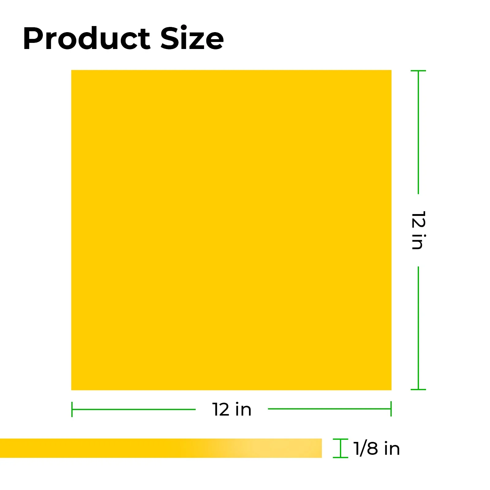 3mm Yellow Translucent Glossy Acrylic Sheet (3pcs) - Image 3