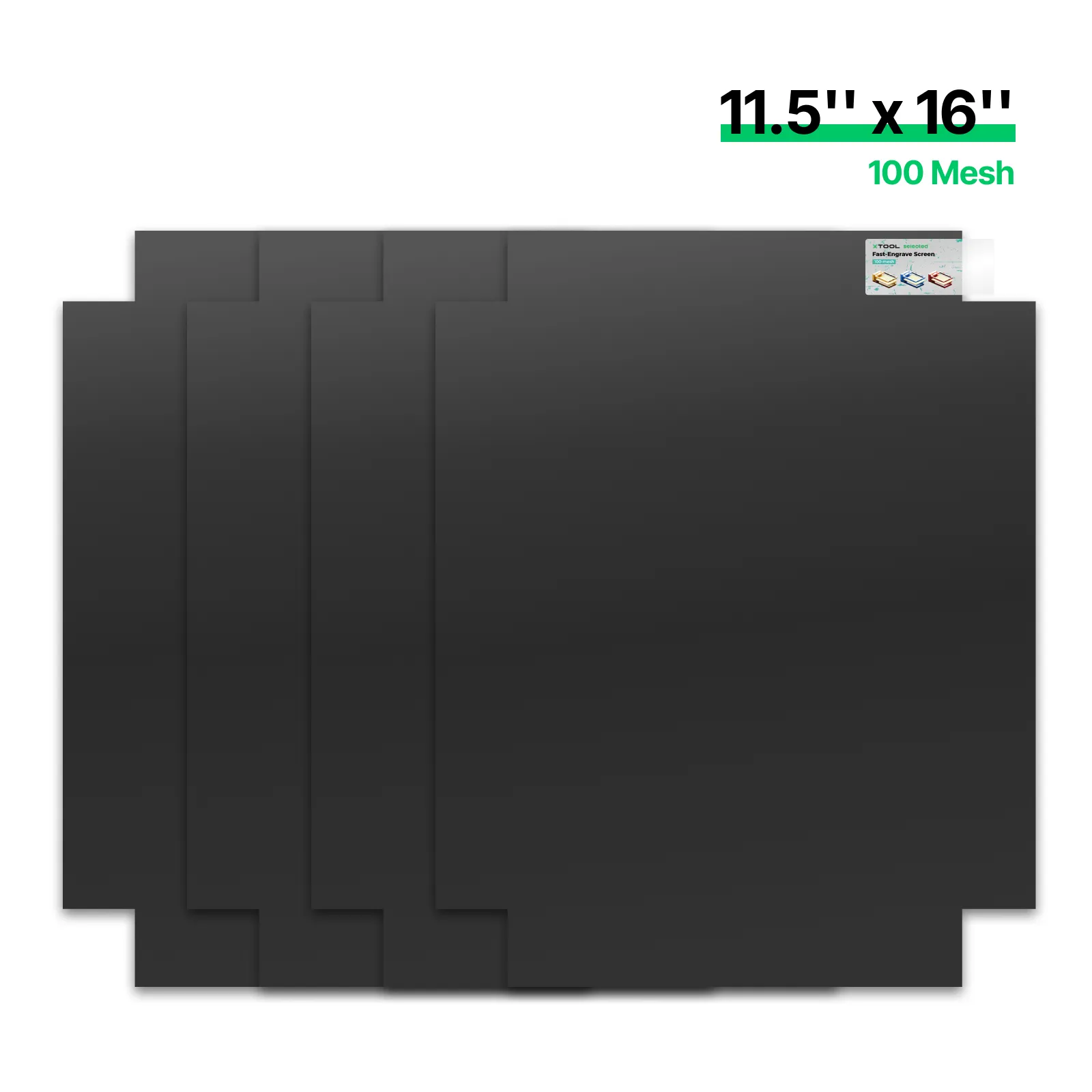 100 Mesh Polyester Fast-Engrave Screen (4pcs) 29 cm x 40,6 cm