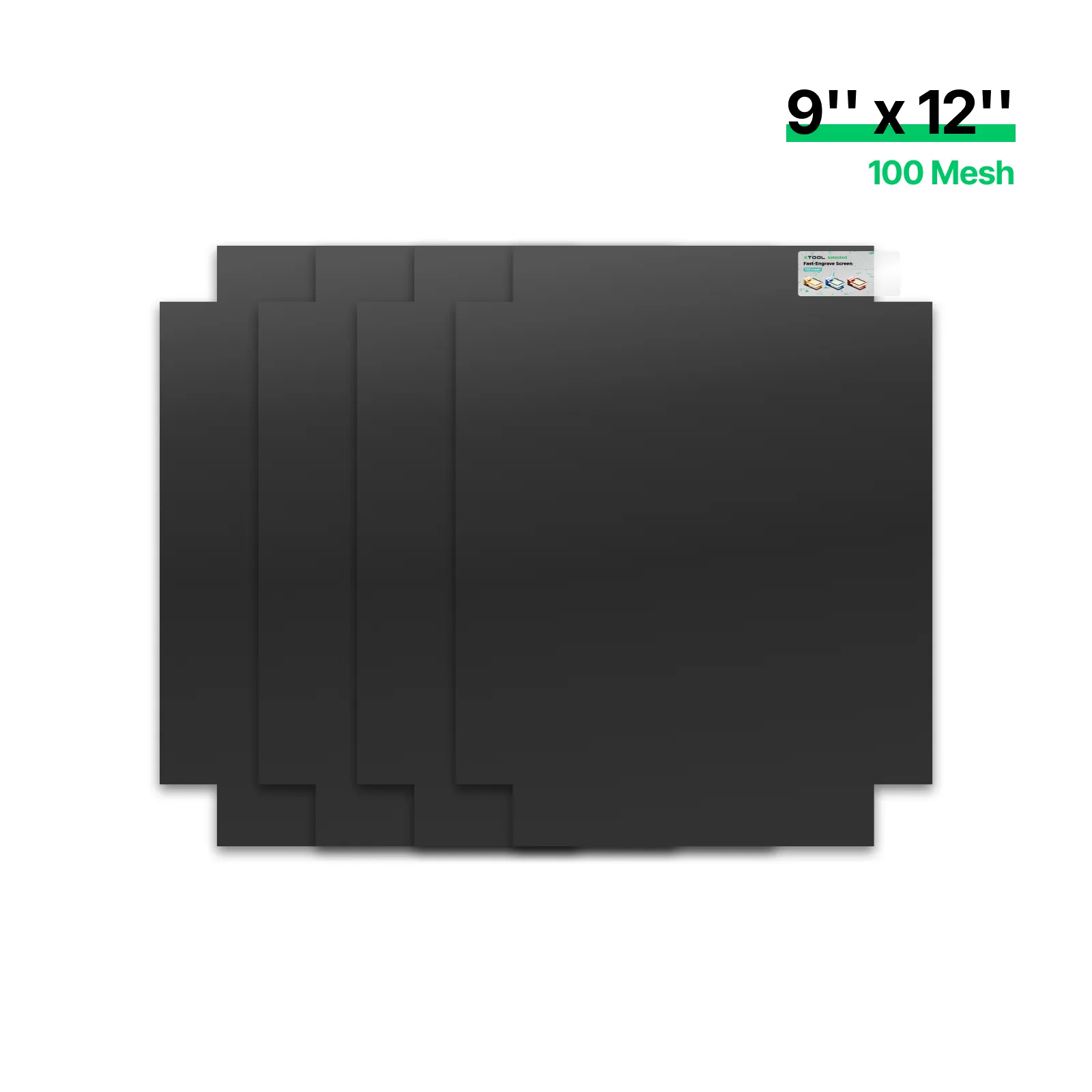 100 Mesh Polyester Fast-Engrave Screen (4pcs)  22,9 cm × 30,5 cm