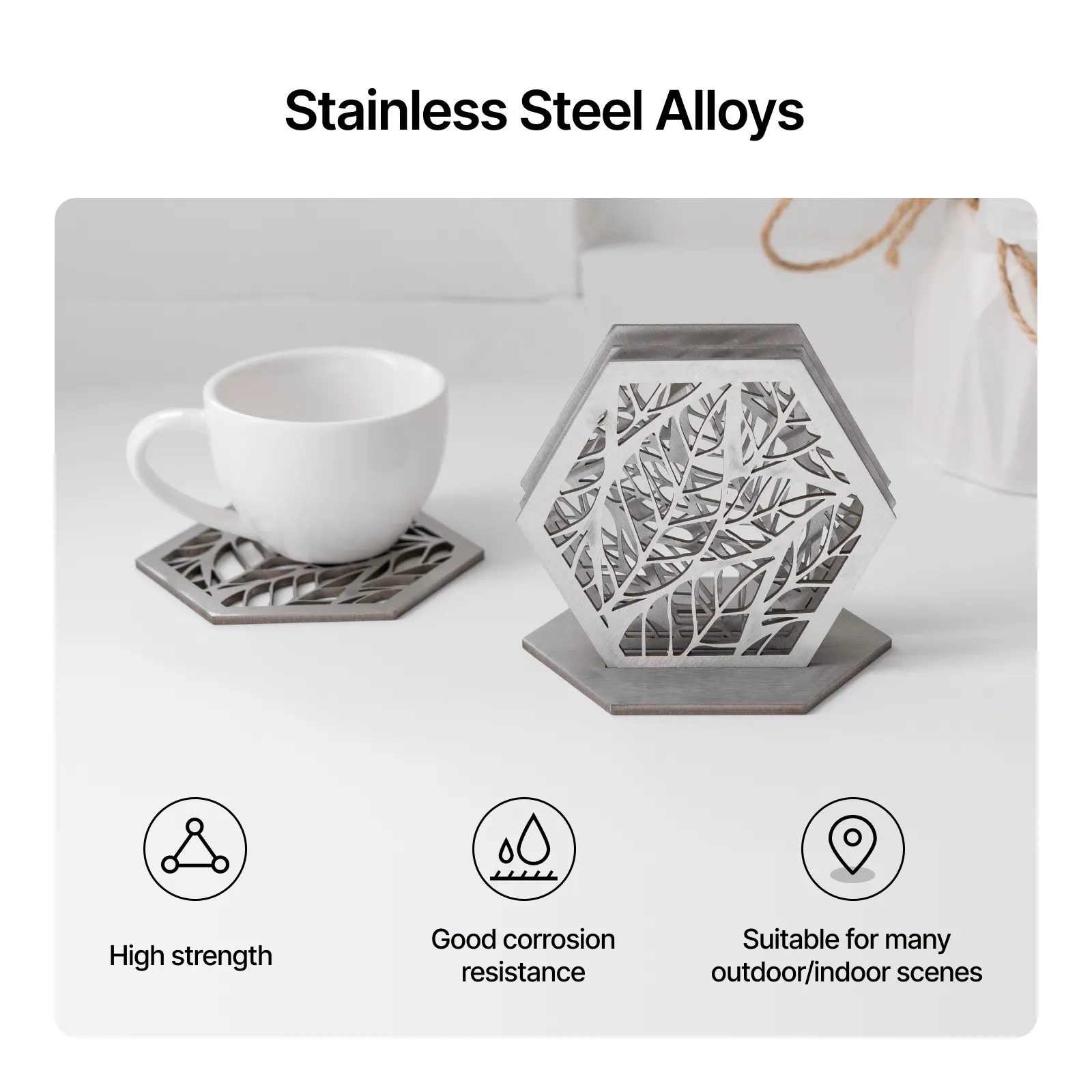 620 × 610 × 2 mm 304 Stainless Steel Sheet (5pcs) - Image 4