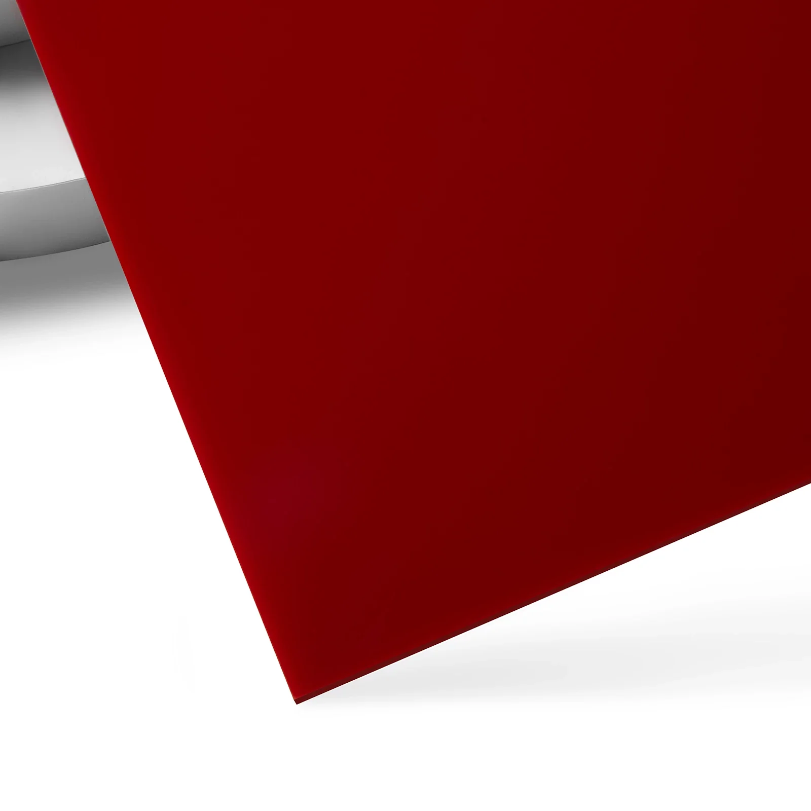 3 mm Dark Red Opaque Glossy Acrylic Sheet Plexiglass for Diode Laser Cutting (3pcs)