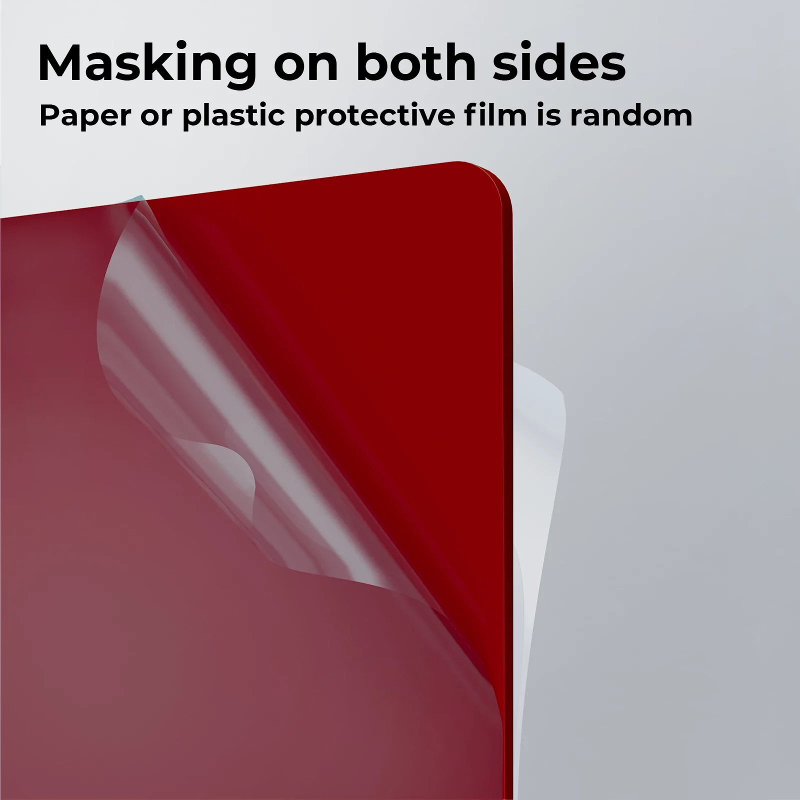 3 mm Dark Red Opaque Glossy Acrylic Sheet Plexiglass for Diode Laser Cutting (3pcs) - Image 4