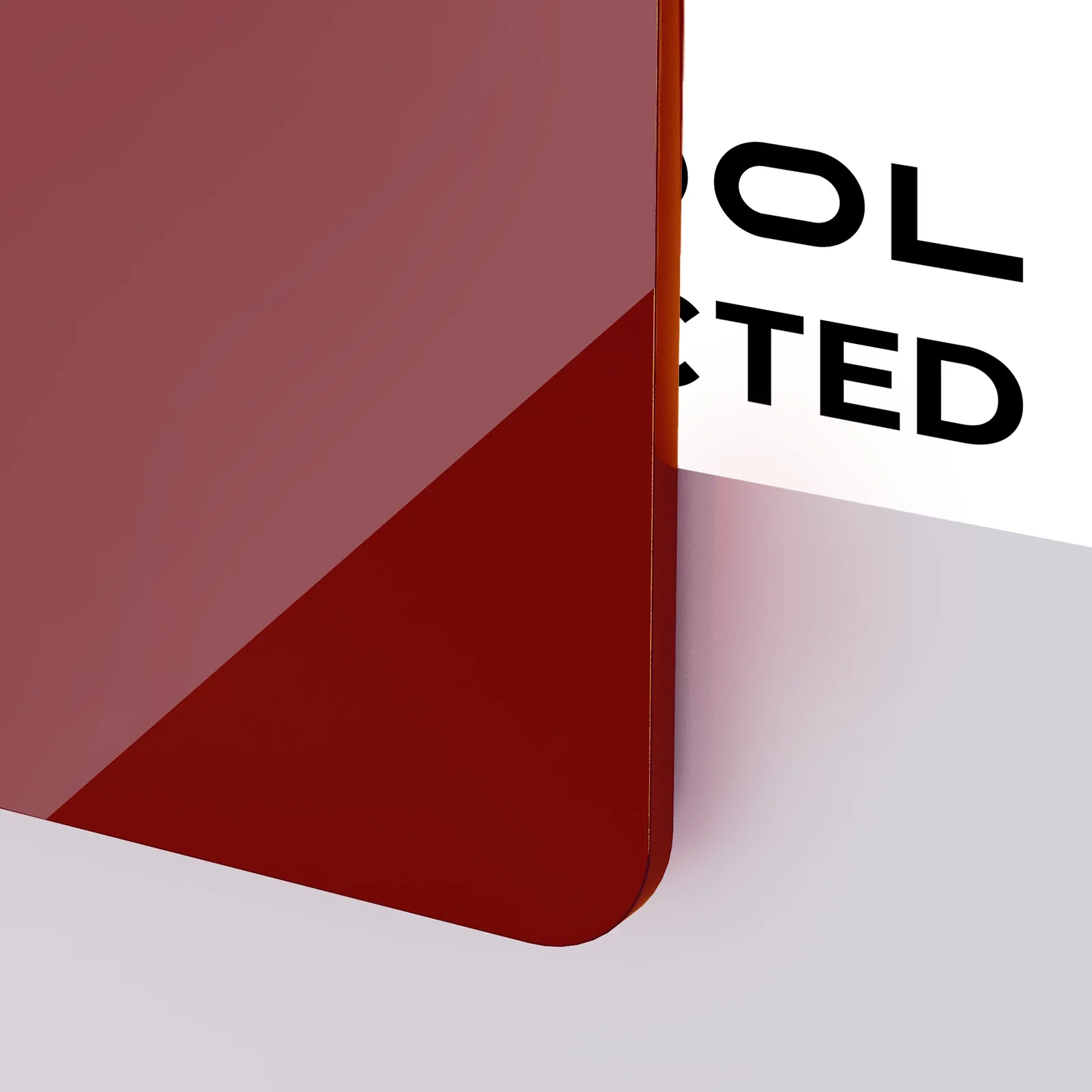 3 mm Dark Red Opaque Glossy Acrylic Sheet Plexiglass for Diode Laser Cutting (3pcs) - Image 5