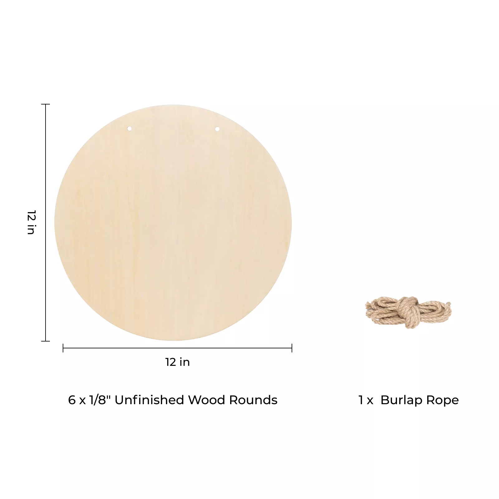 3 mm Unfinished Basswood Rounds (6pcs) - Image 3