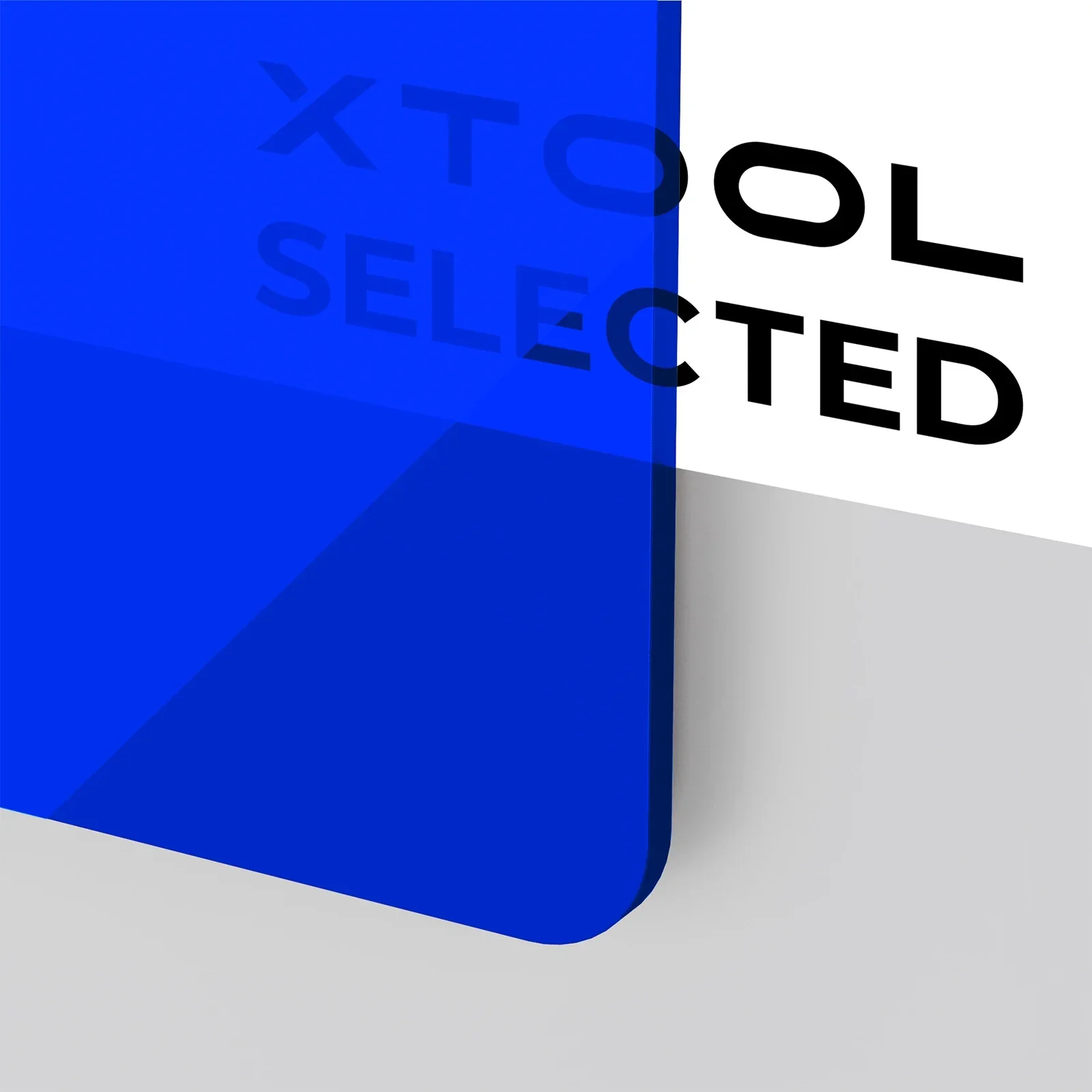 3mm Blue Translucent Glossy Acrylic Sheet Plexiglass (3pcs) - Image 6