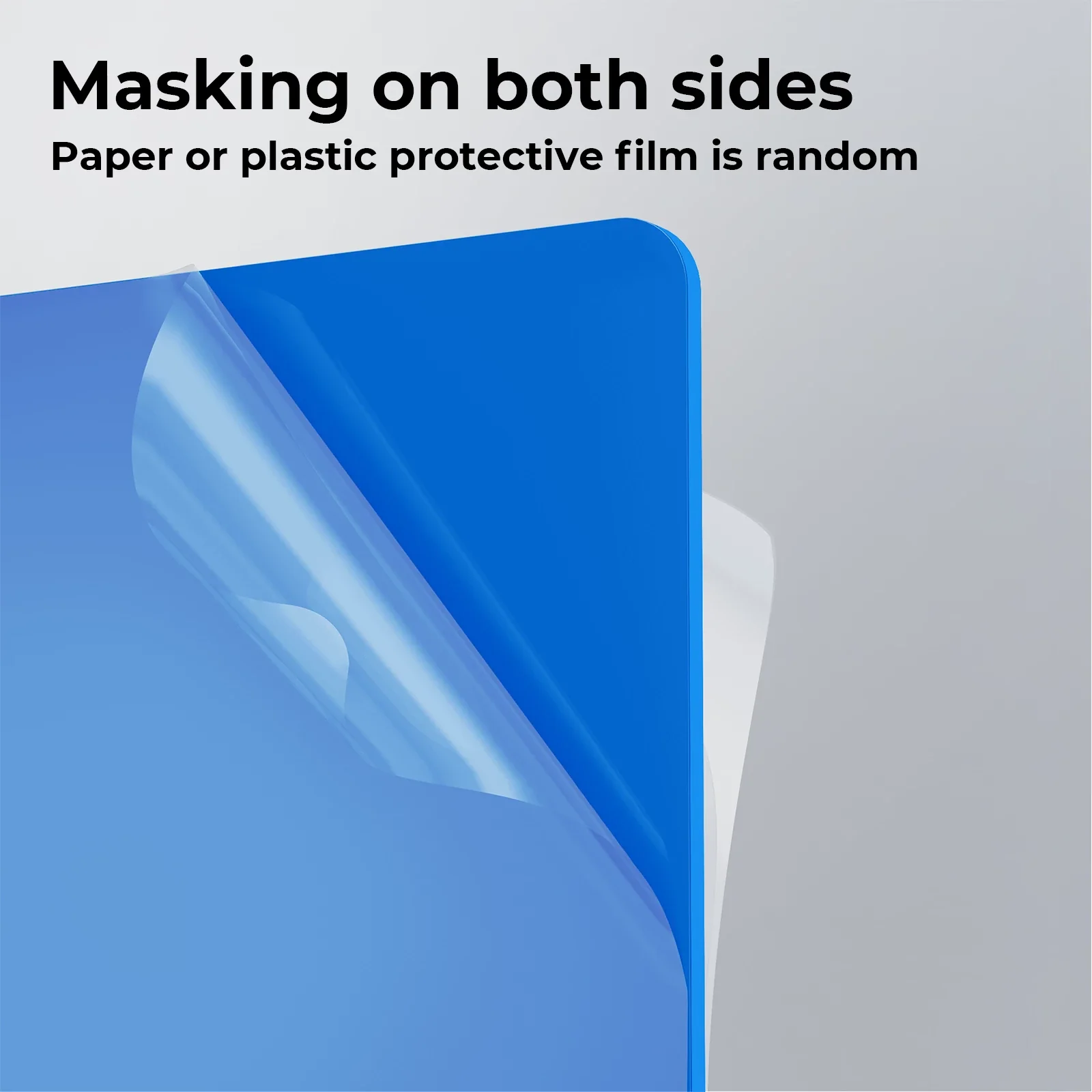 3 mm Blue Glossy Acrylic Sheet Plexiglass (3pcs) - Image 4