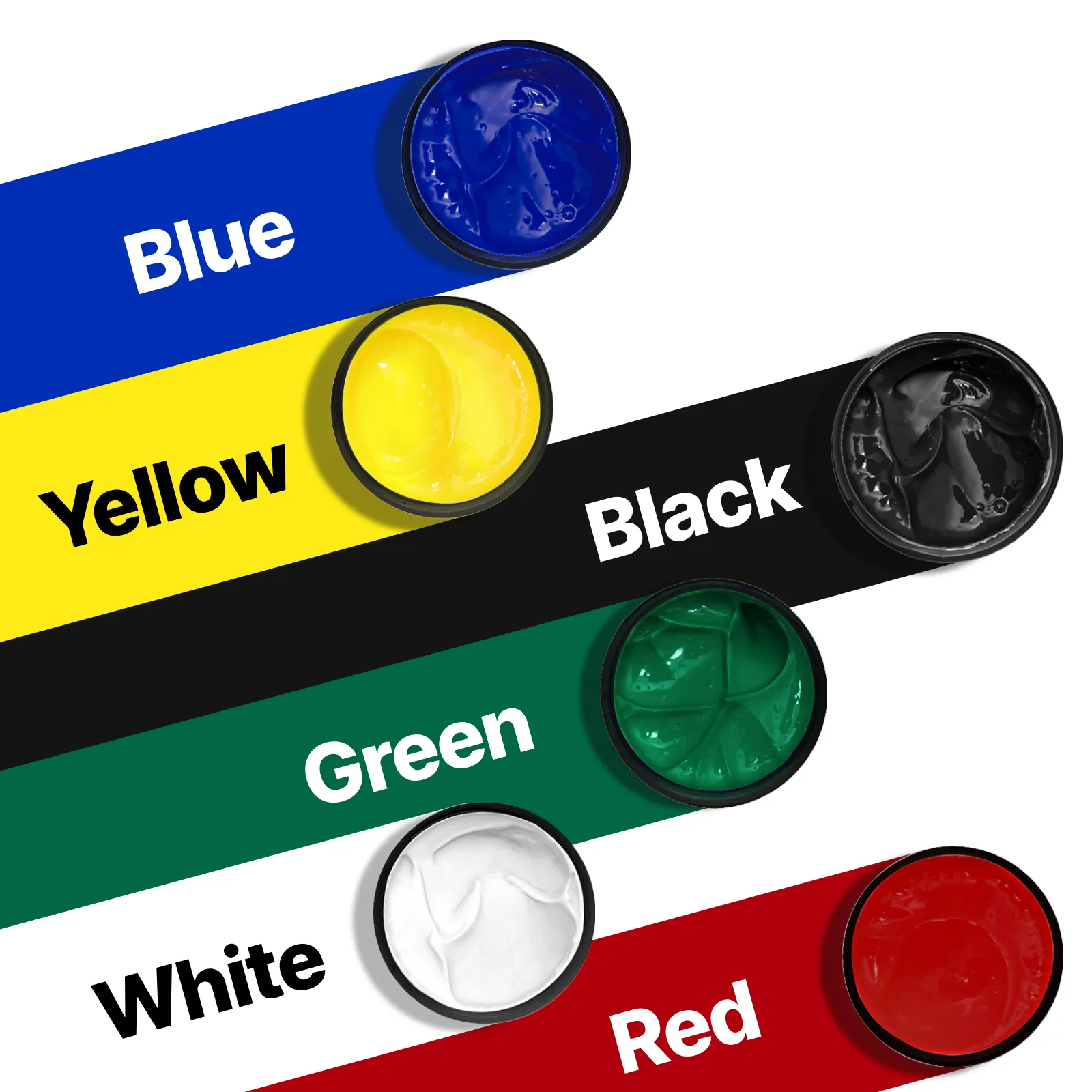 Basic Color UV Screen Printing Ink Set (6 Colors) - Image 3