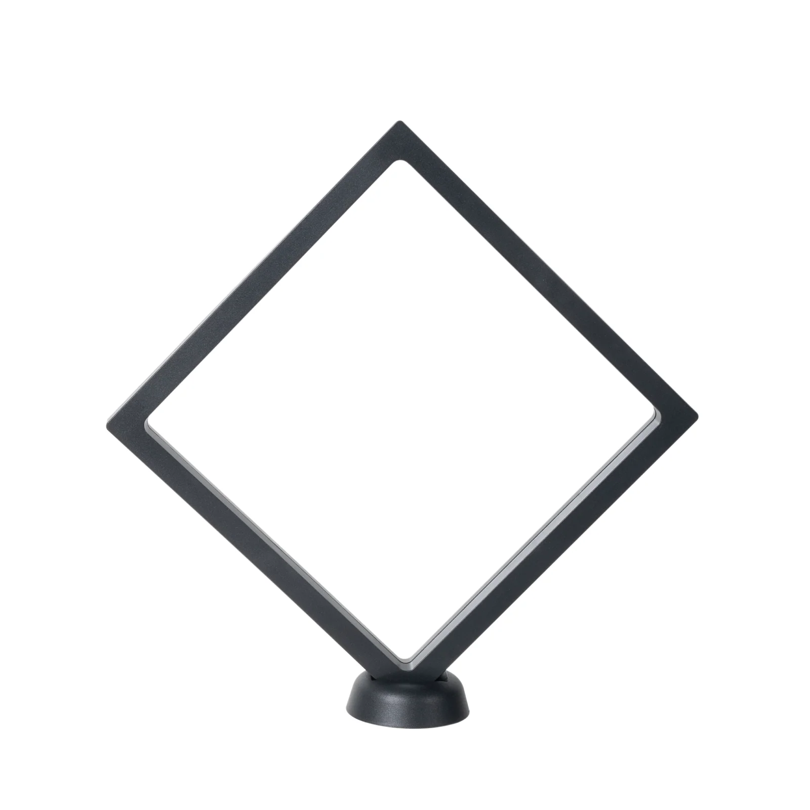 Black Floating Frame with Stand (2pcs) 17,8 × 17,8 cm